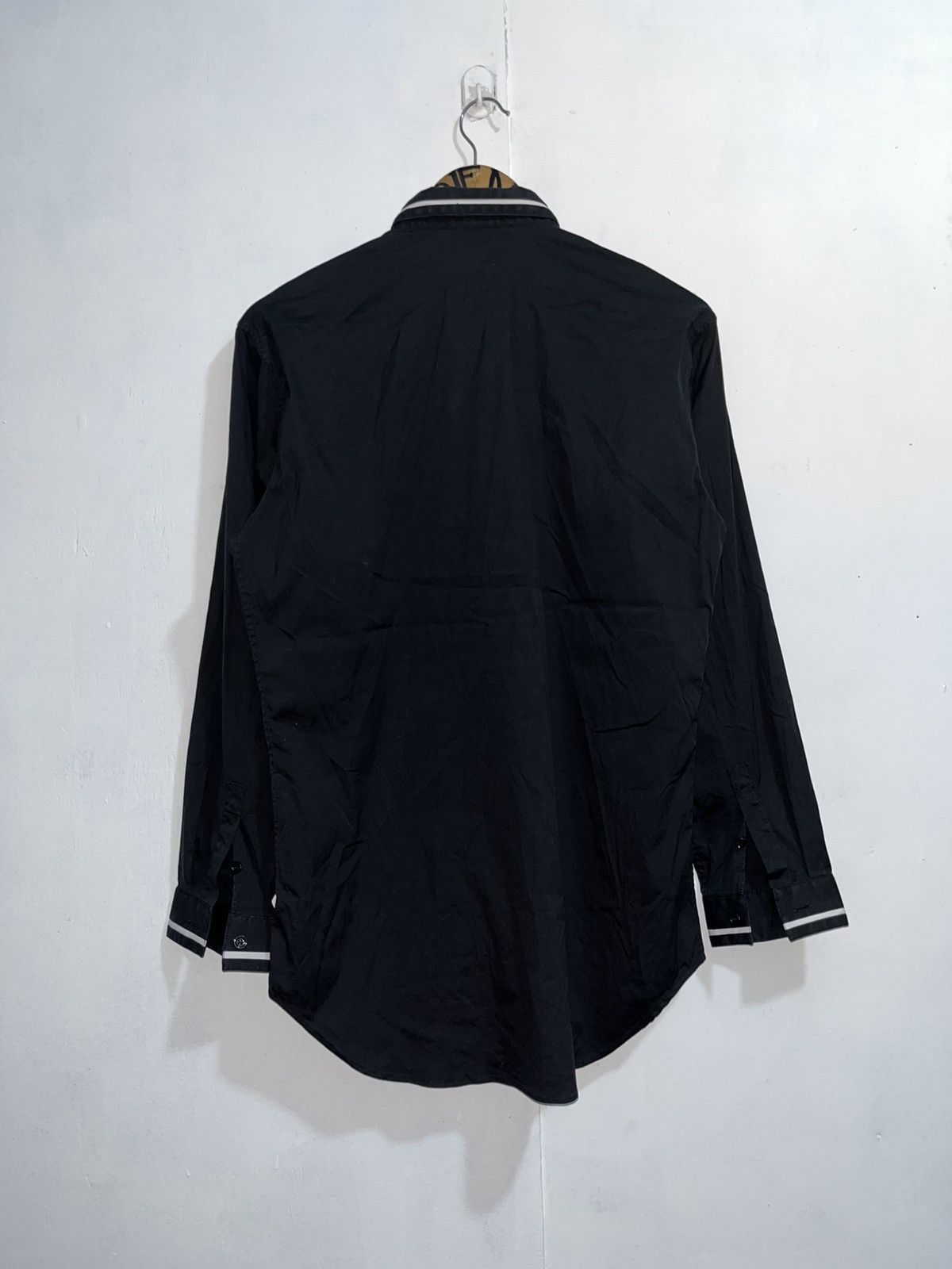 Dior DIOR BEE LOGO BUTTONS DOWN BLACK POLO Size US L / EU 52-54 / 3 - 3 Thumbnail