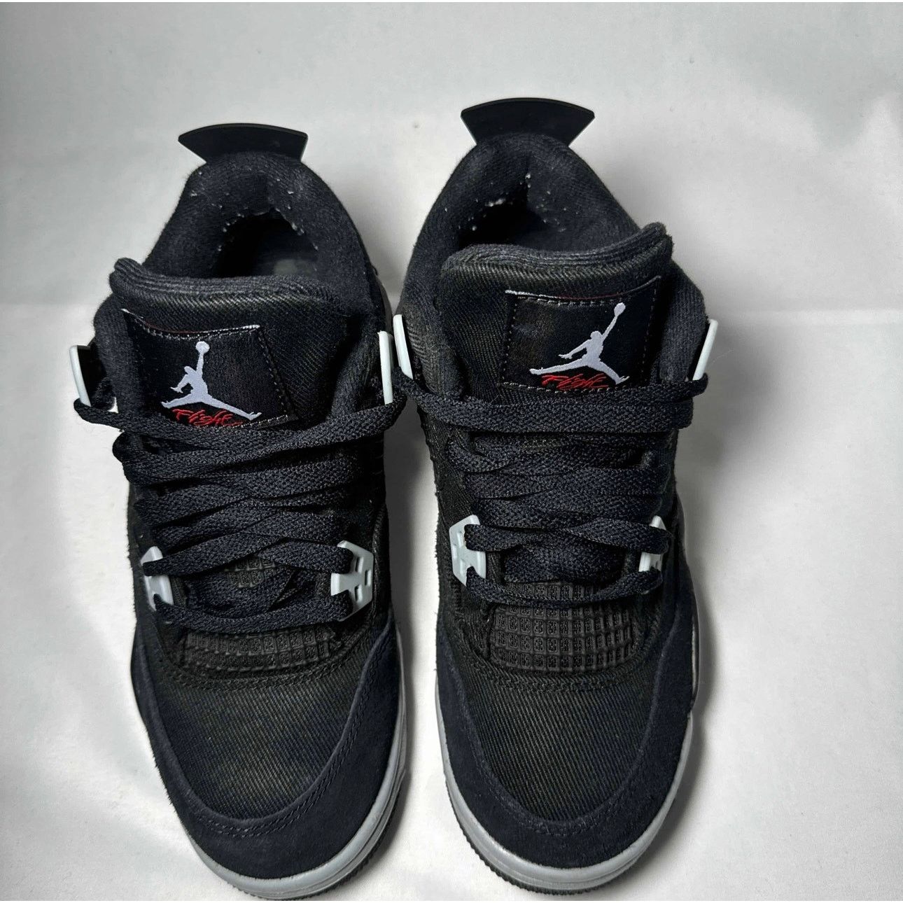 Jordan Brand × Nike Size 5 - Air Jordan 4 Retro SE GS Black Canvas Men's Shoes Size US 5 / EU 37 - 4 Thumbnail