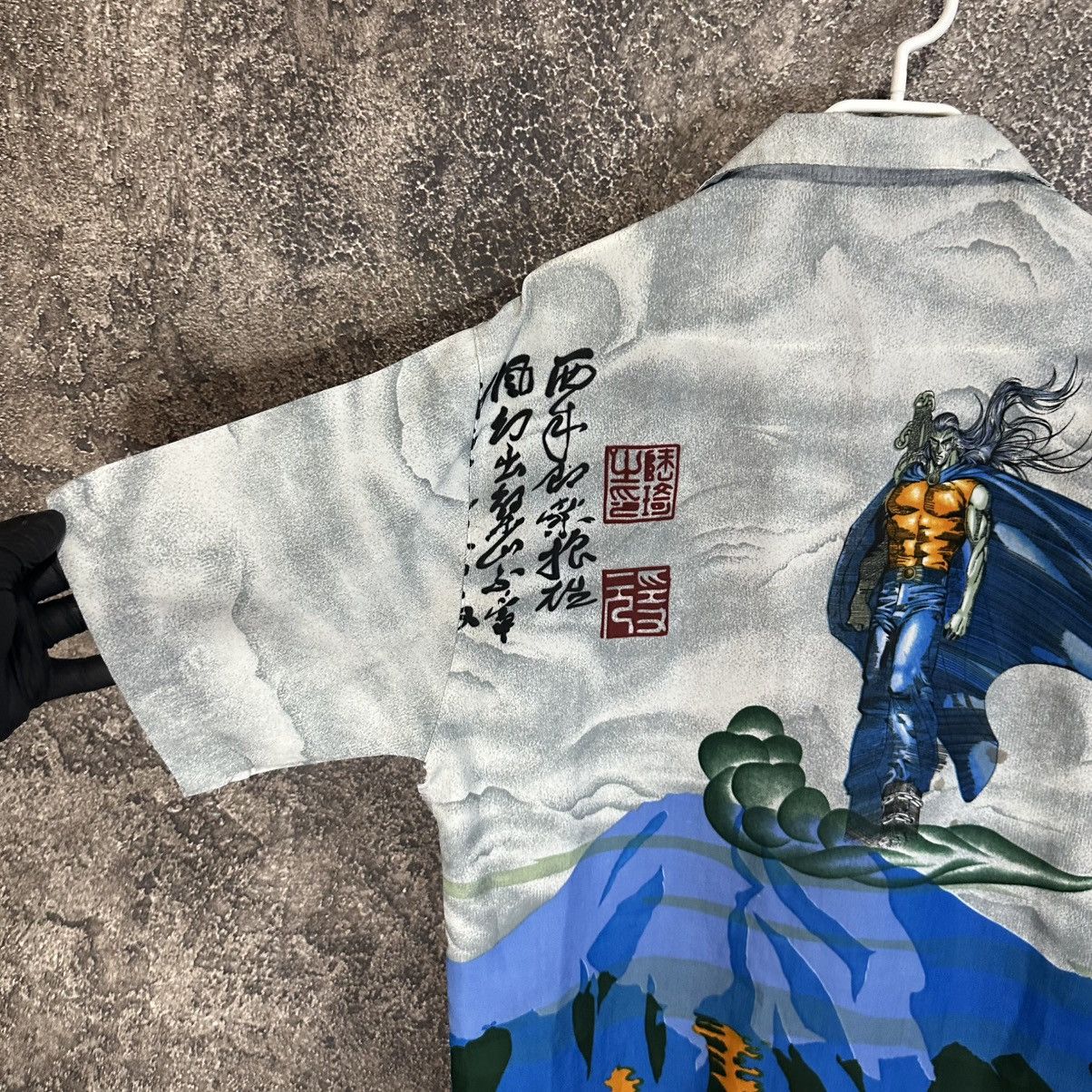 Anime Vintage Anime Berserk AOP Crazy Design Shirt Size US XL / EU 56 / 4 - 23 Thumbnail
