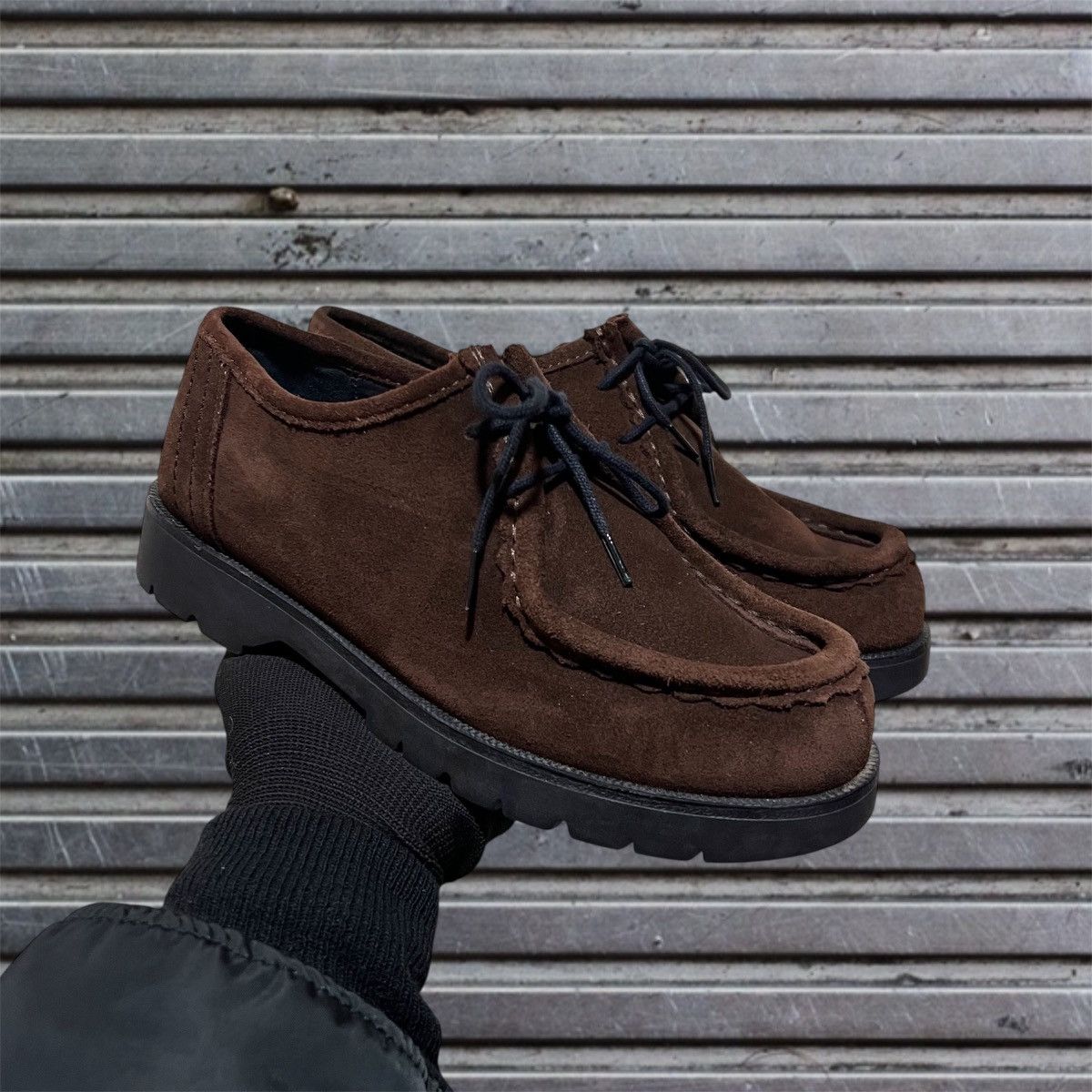 Kleman Kleman Padror Brown Suede Paraboot Michael Style Size US 7 / IT 37 - 1 Thumbnail