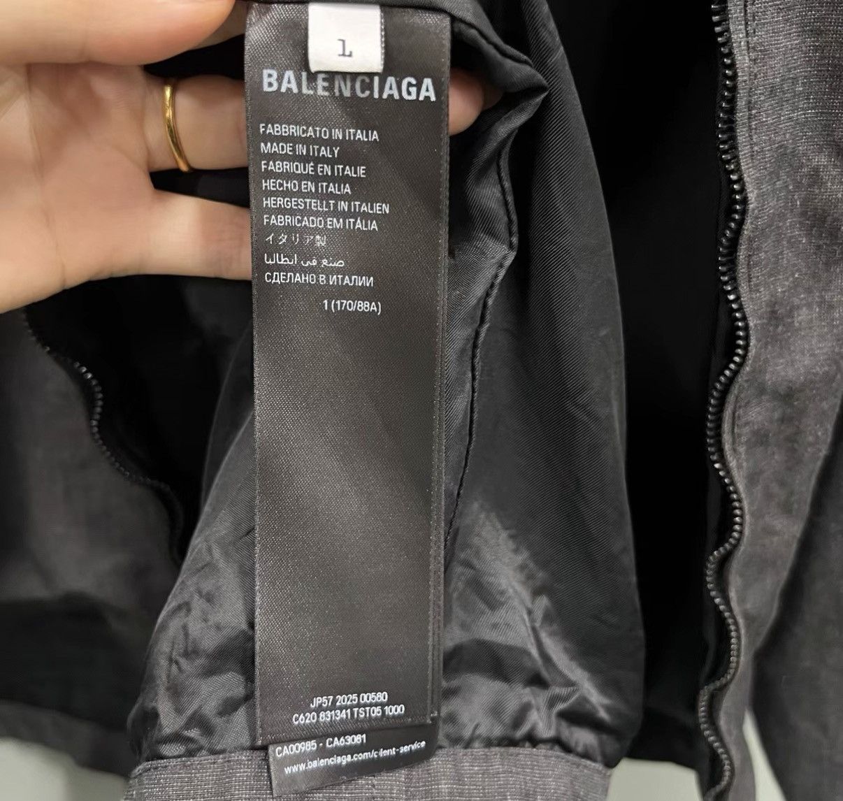 Balenciaga Balenciaga Wheat Ear BB Logo Hooded Jacket J41 Size US L / EU 52-54 / 3 - 3 Thumbnail