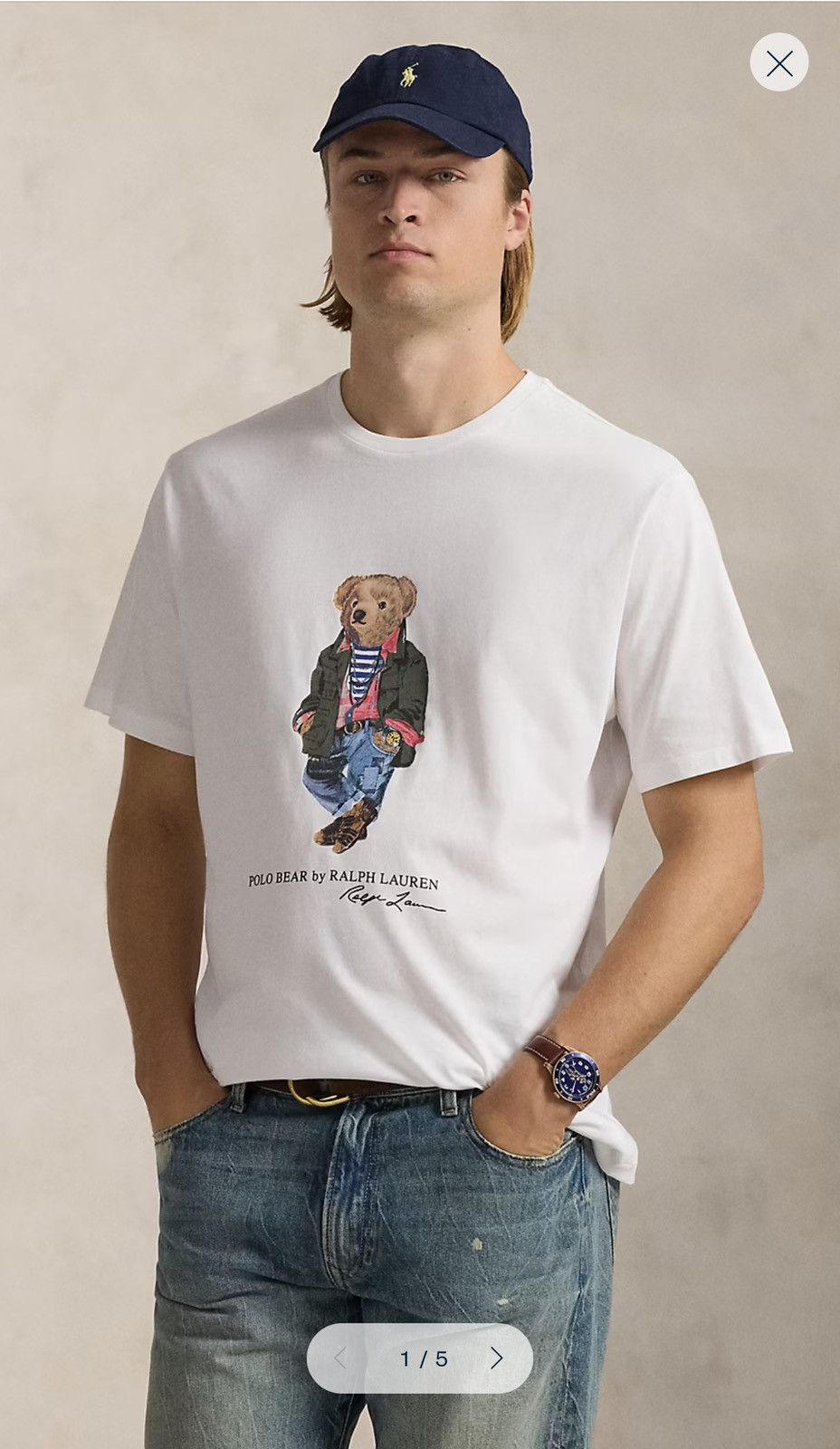 Polo Ralph Lauren Polo Bear Jersey T-Shirt Size US M / EU 48-50 / 2 - 5 Thumbnail