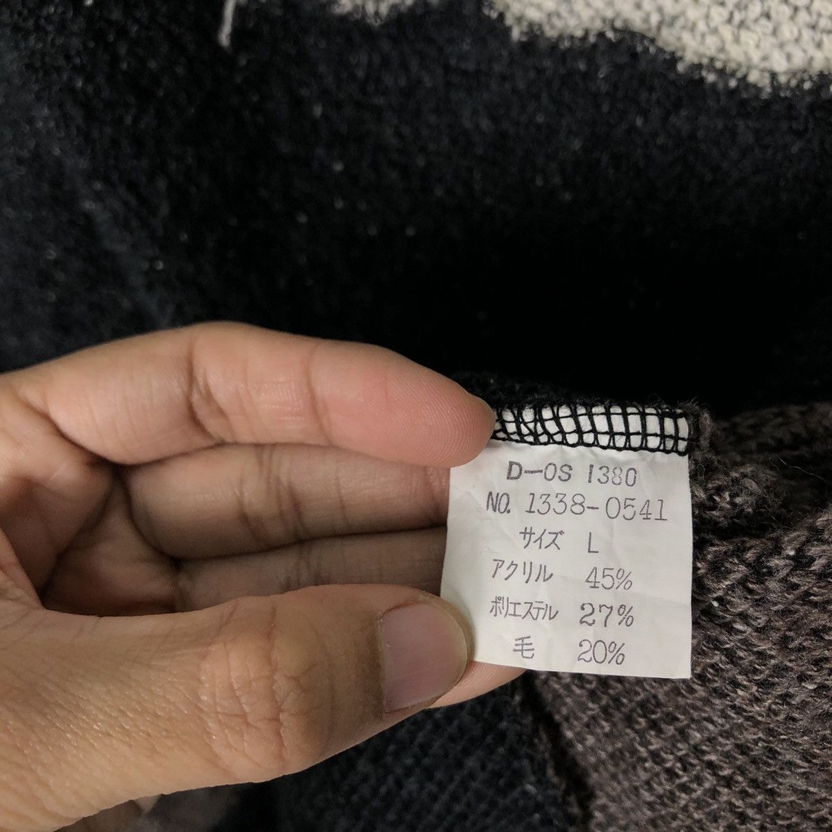 Japanese Brand 🔥90’s Knit Handmade Sweatshirt Mr.Junko Made in Japan Size US L / EU 52-54 / 3 - 11 Thumbnail