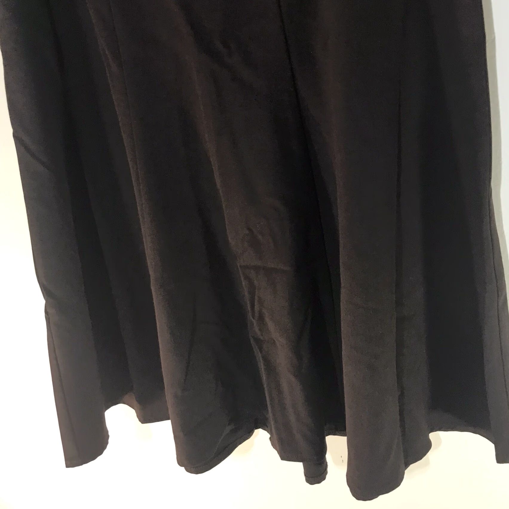 Joe Browns Browns Skirt A-Line Midi Skirt Women Size 12 Brown Polyester Rayon Spandex Chambray Zipper Logo Closure Zip Machine Washable Back Zip Mid Rise Blog? Size 34" / US 12 / IT 48 - 3 Thumbnail