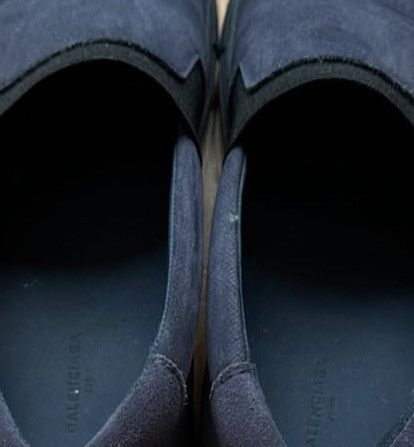 Balenciaga × Designer Balenciaga leather slip-ons Purple/Blue Size US 9 / EU 42 - 6 Thumbnail