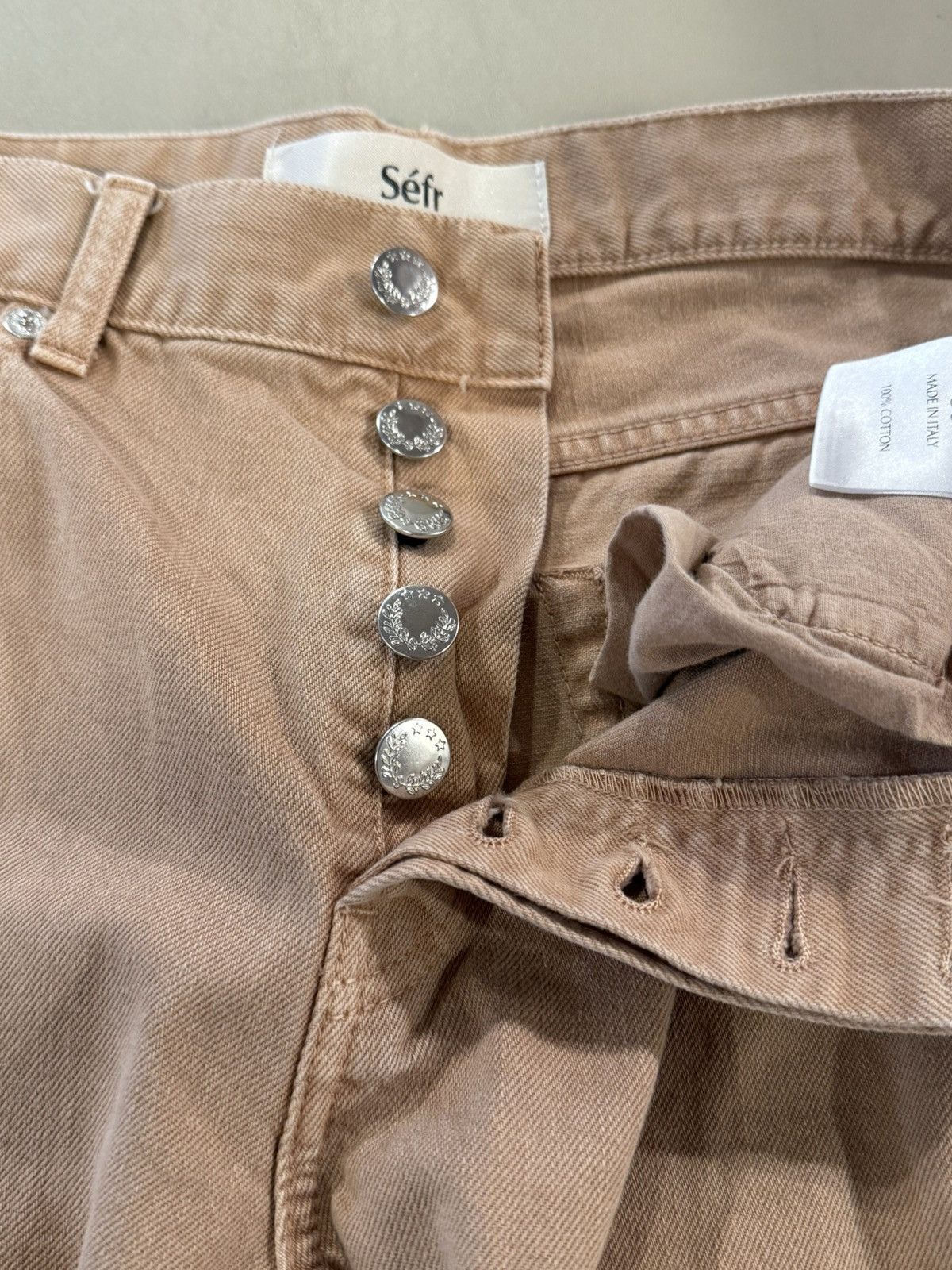 Sefr Brown Twisted Jeans Size US 30 / EU 46 - 5 Thumbnail