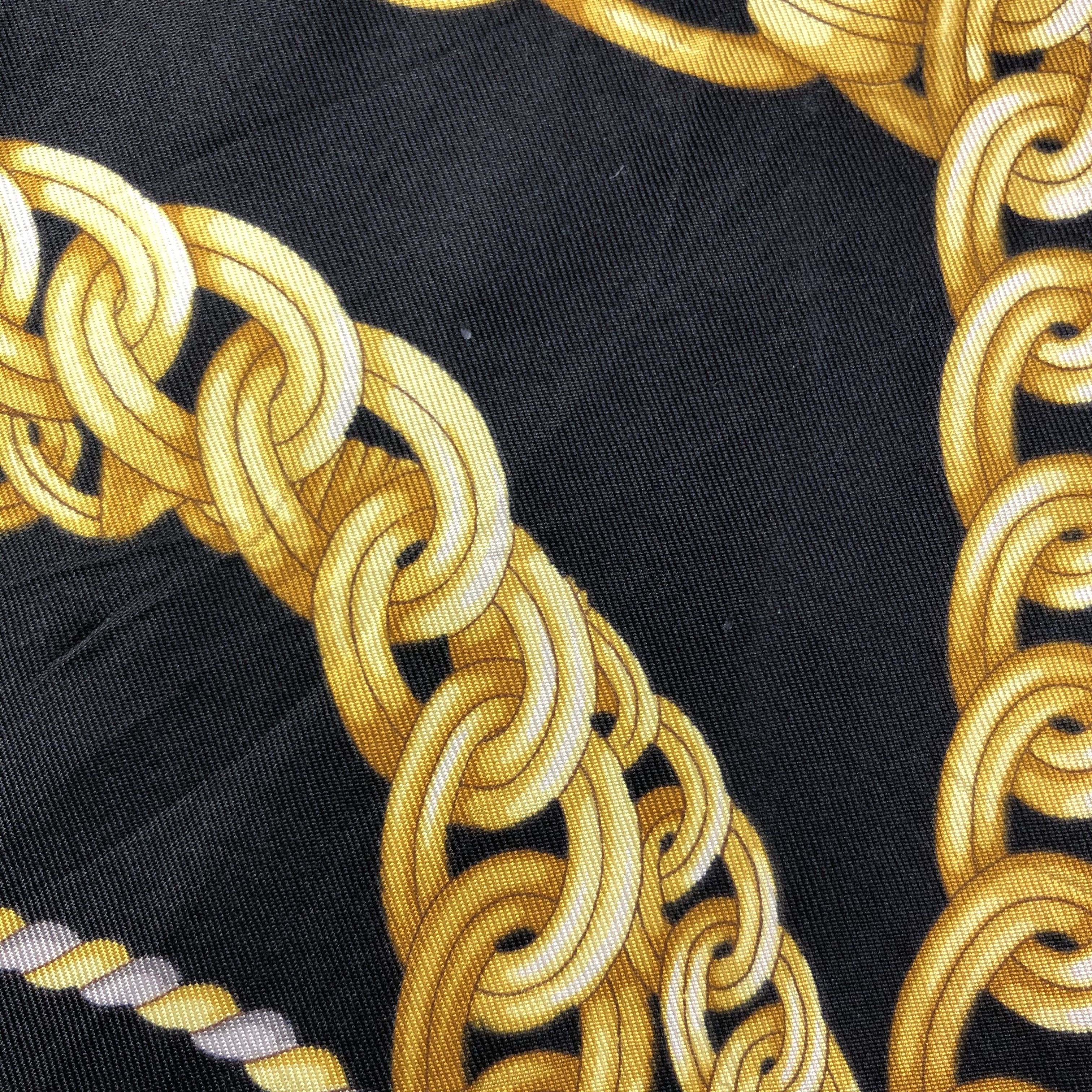Vintage Vintage Silk Scarf Size ONE SIZE - 9 Thumbnail