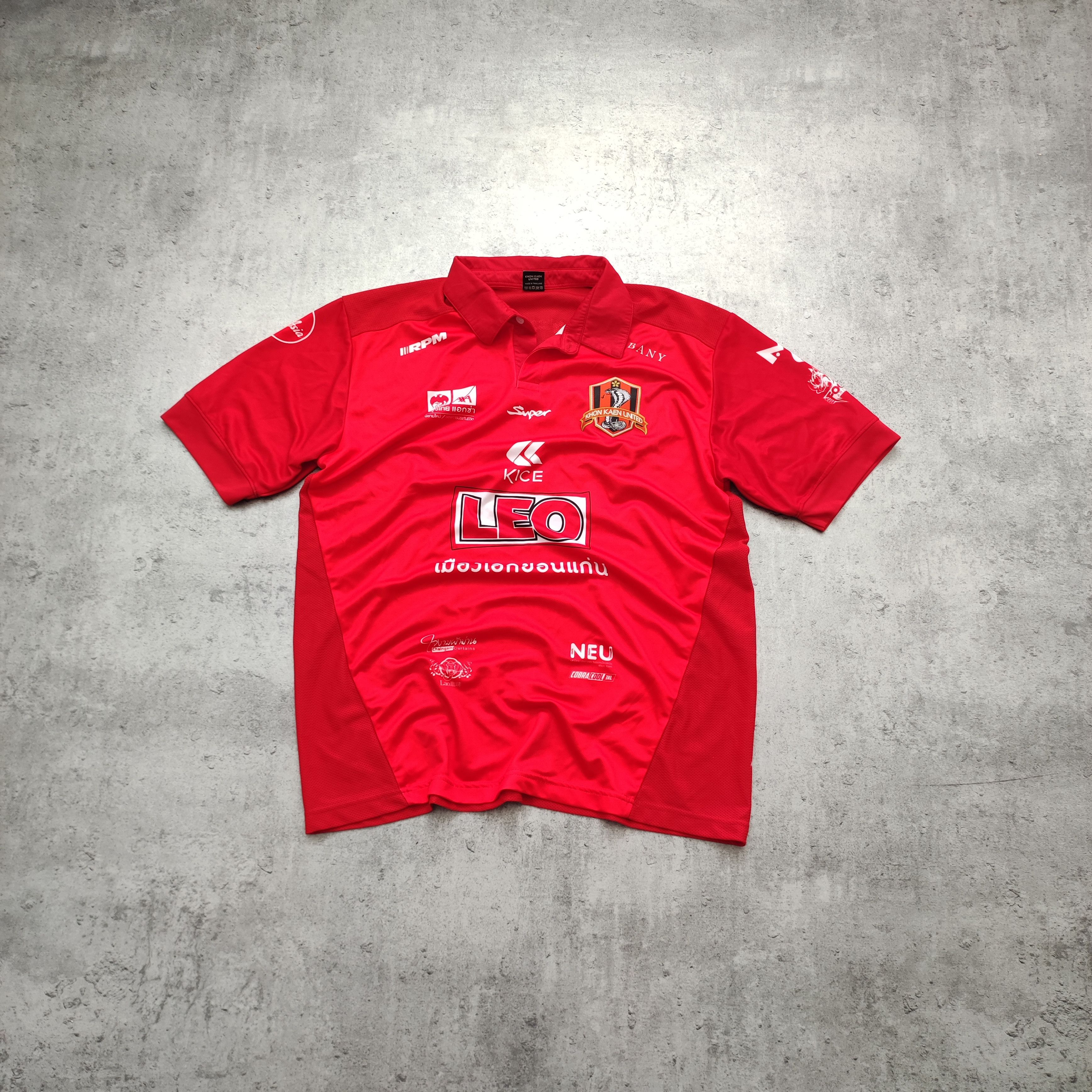 Other Thailand Premier League 2019 Khon Kaen United Home Jersey Size US XXL / EU 58 / 5 - 1 Thumbnail