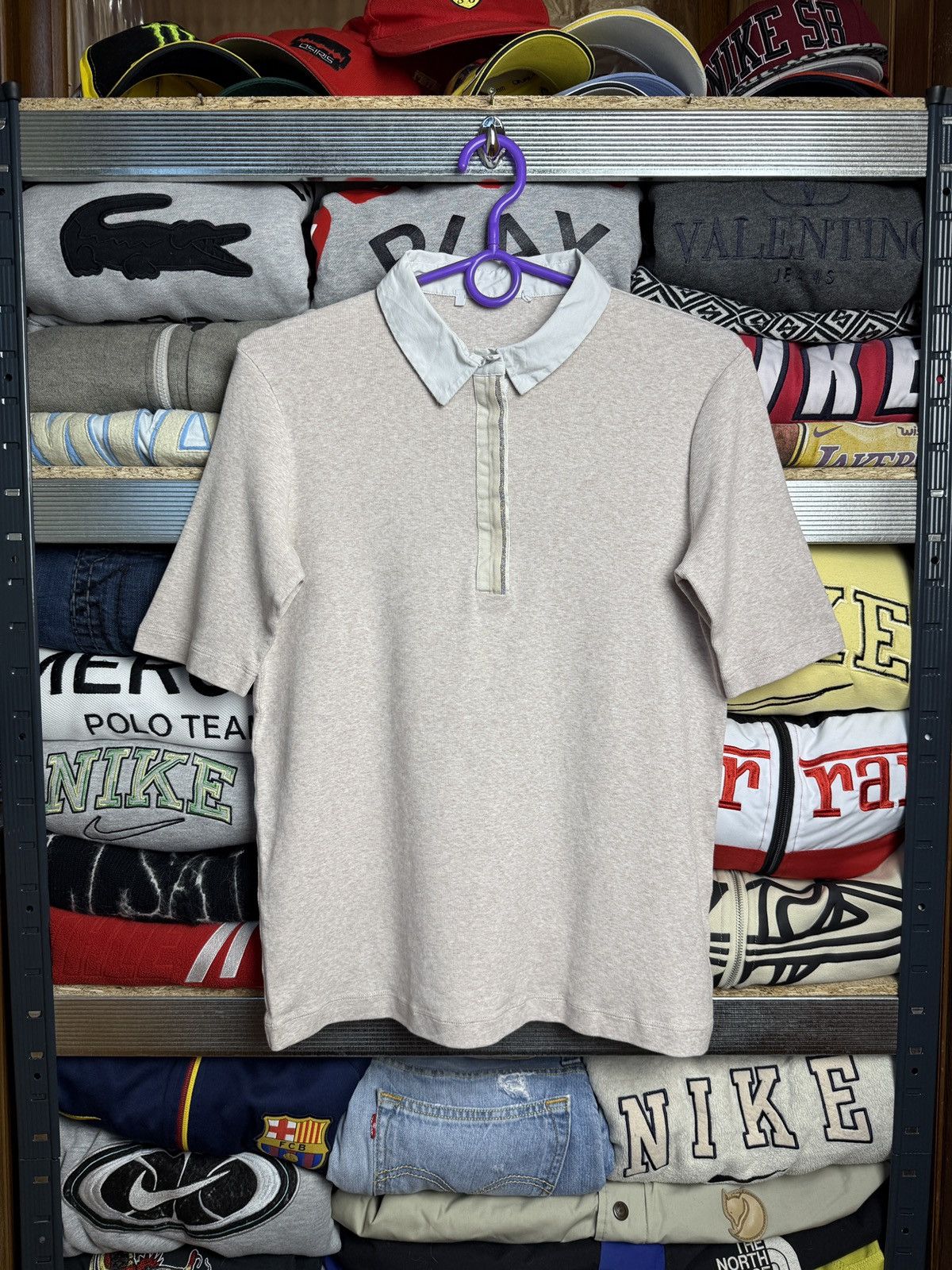 Brunello Cucinelli Luxury Polo Tee Y2K Rare