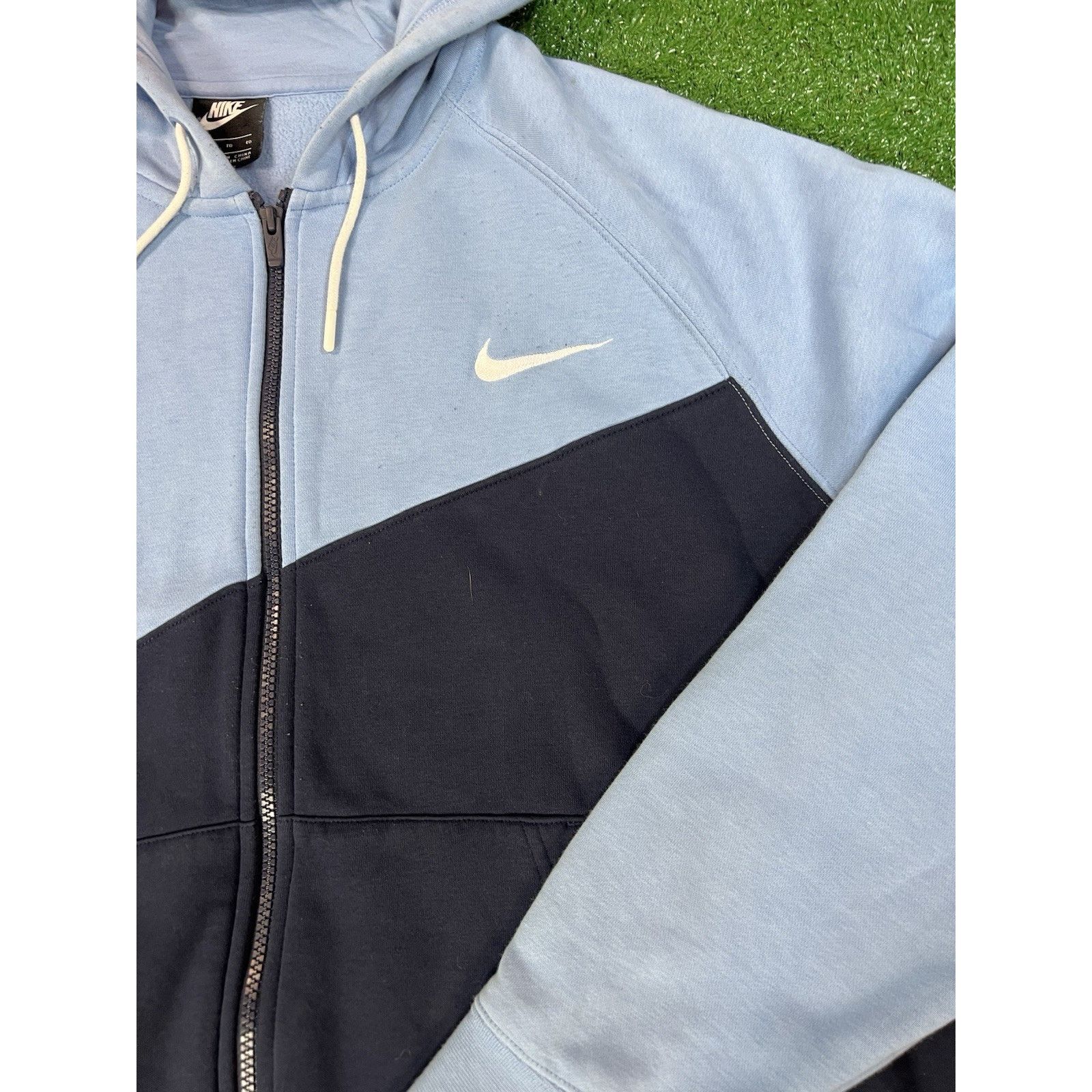 Nike Nike Sportswear Full Zip Hoodie Men XL Blue Size US XL / EU 56 / 4 - 2 Thumbnail