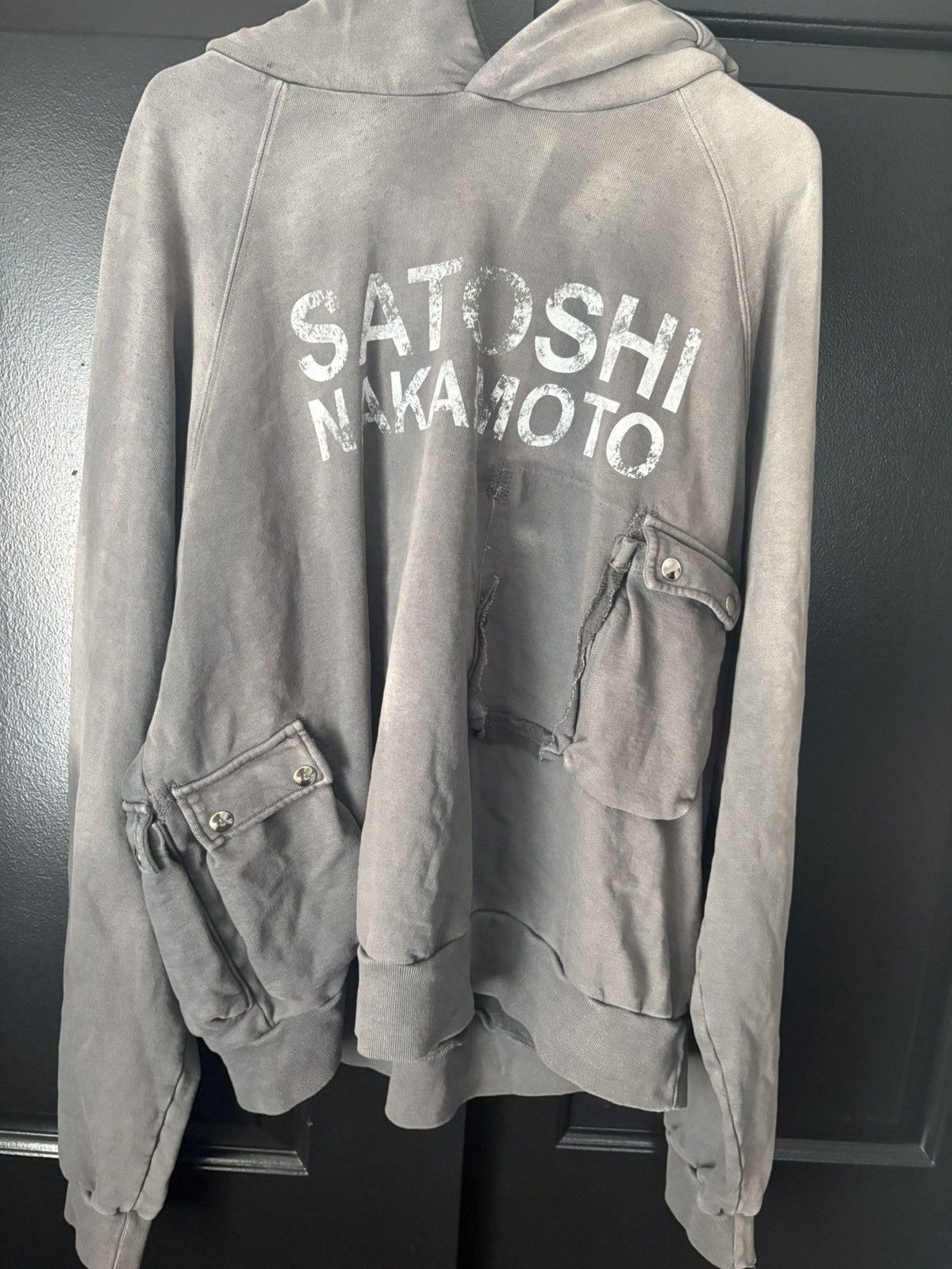 Satoshi Nakamoto SATOSHI NAKAMOTO MULTI POCKET HOODIE BLACK Size US M / EU 48-50 / 2 - 1 Thumbnail