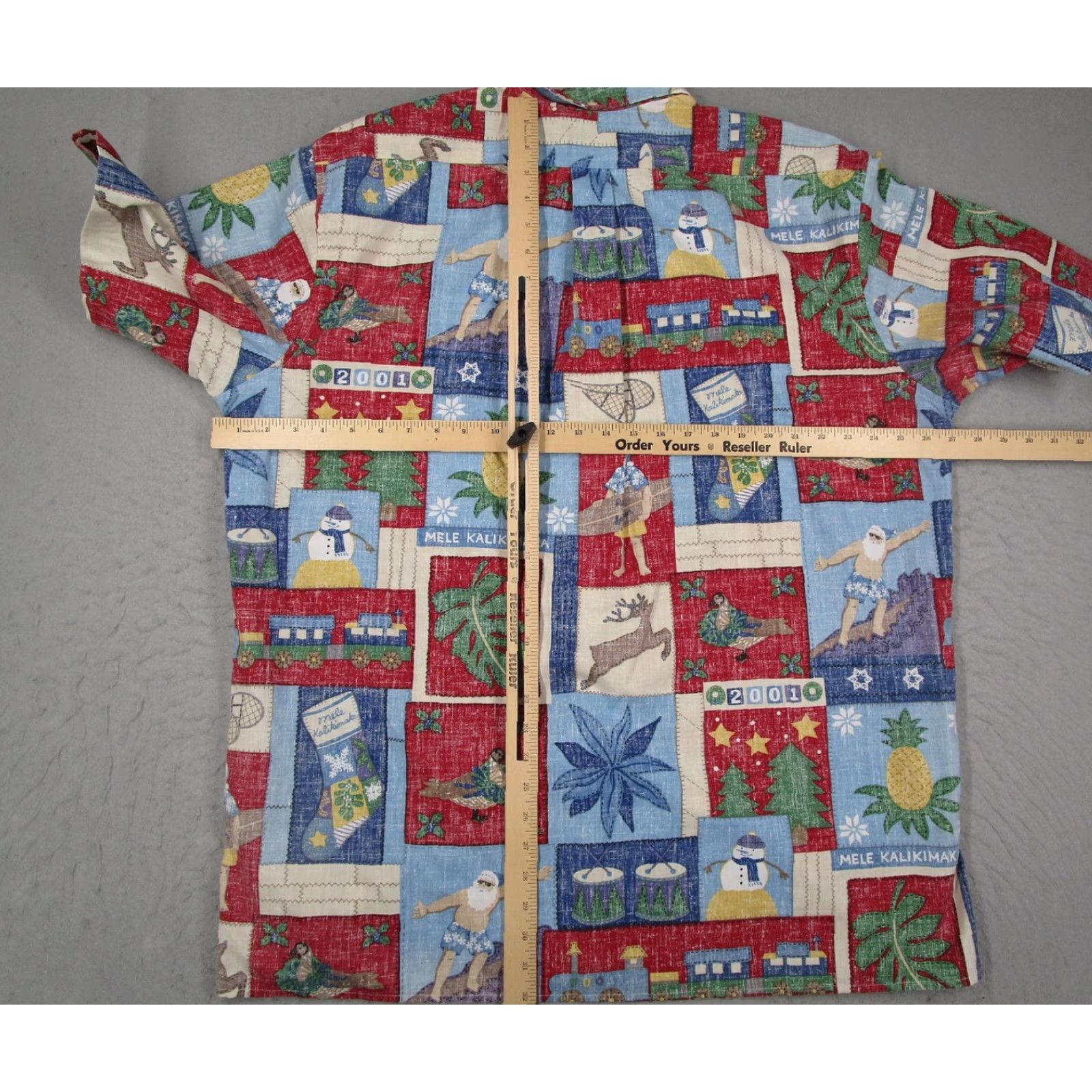 Reyn Spooner VINTAGE Reyn Spooner Mele Kalikimaka Shirt Mens 2XL Christmas Aloha Hawaii 2001 Size US XXL / EU 58 / 5 - 6 Thumbnail