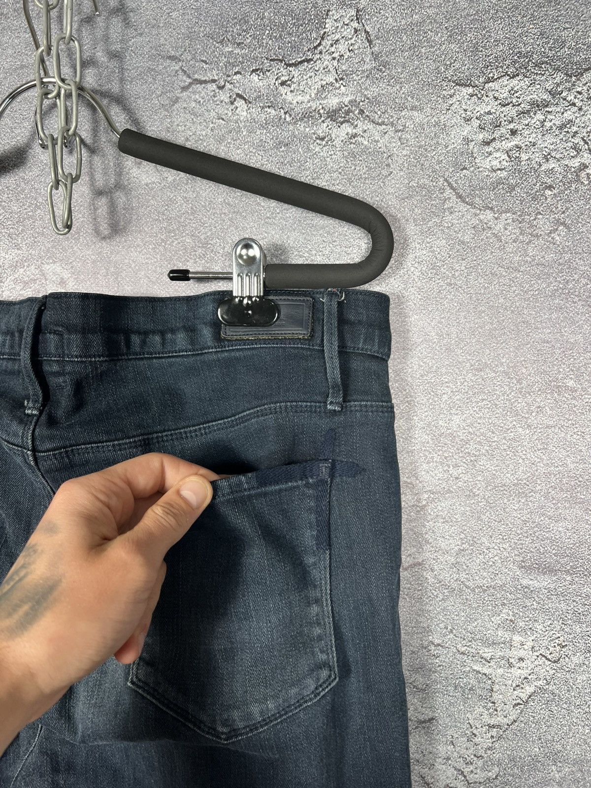 Rta RTA Road to Awe Navy Denim Skinny Jeans Pants Size US 30 / EU 46 - 13 Thumbnail