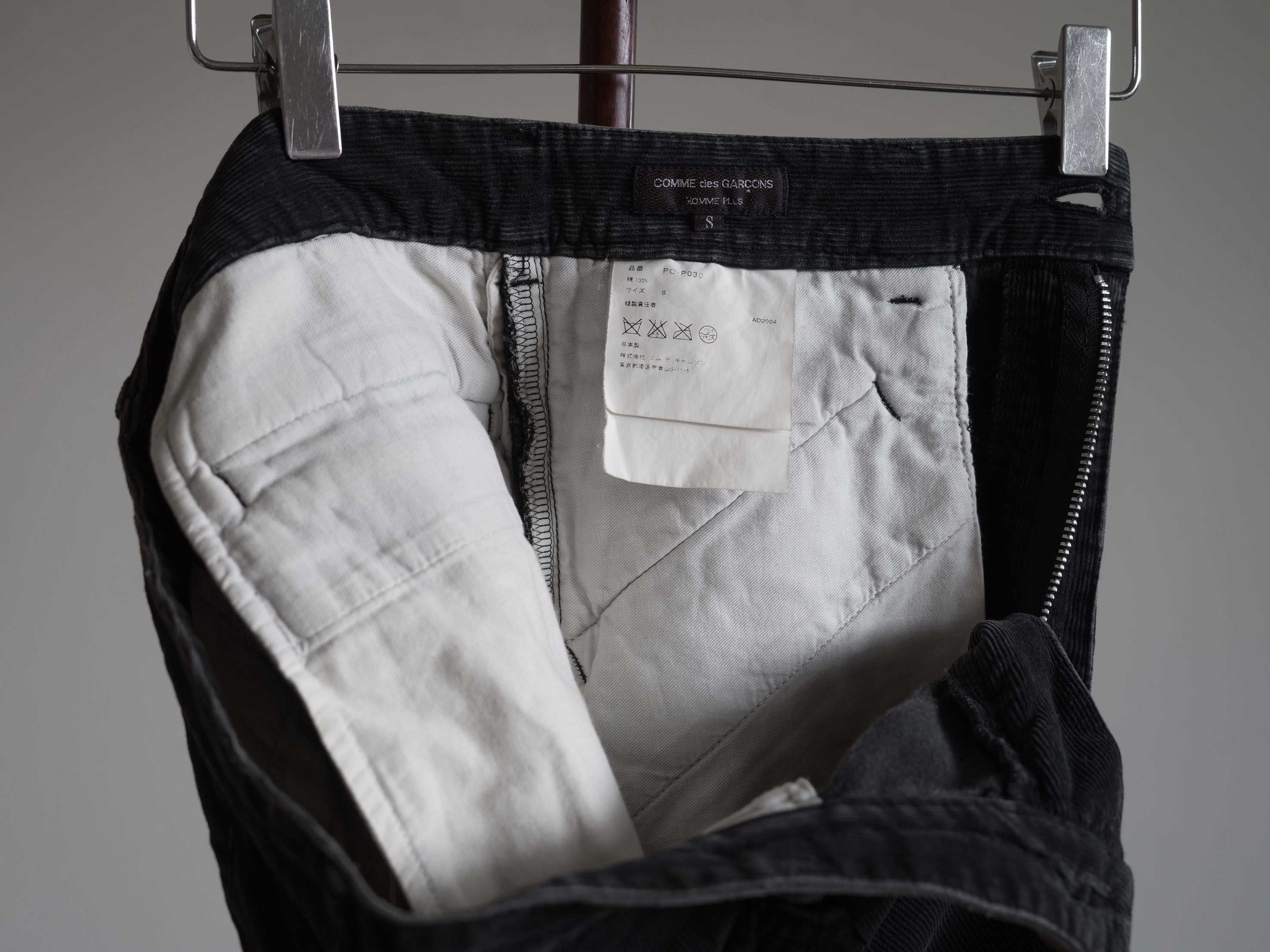 Comme des Garcons Homme Plus SS2005 COMME des GARÇONS HOMME PLUS CORDUROY TROUSERS Size US 29 - 5 Thumbnail