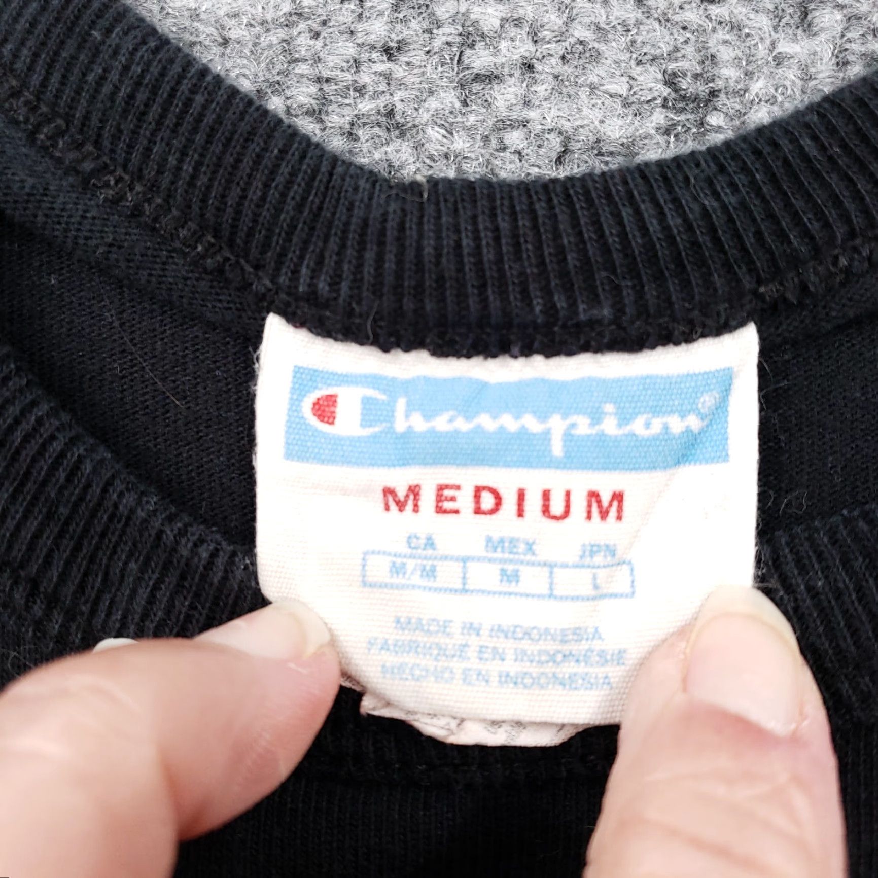 Champion Champion T-Shirt Mens M Medium Black 100 Behind The Label Heritage Short Sleeves Size US M / EU 48-50 / 2 - 3 Thumbnail
