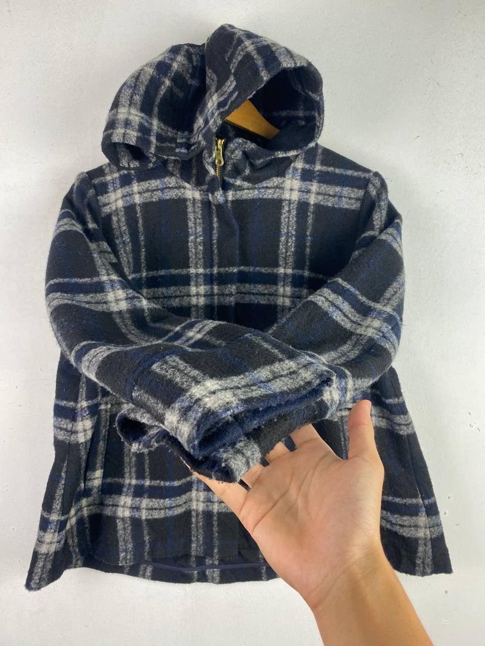Japanese Brand × Vintage Vintage Rare Design Wool Jacket Size M / US 6-8 / IT 42-44 - 3 Thumbnail