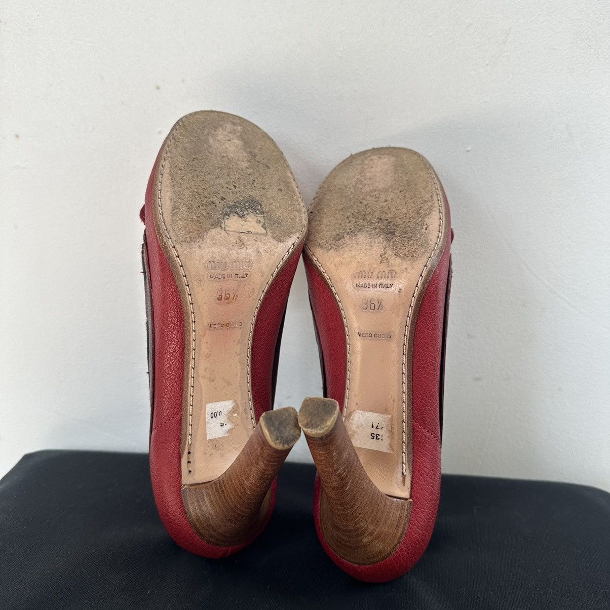 Miu Miu RARE MIU MIU archive ITALY BY PRADA HEELS Size US 6.5 / IT 36.5 - 10 Thumbnail