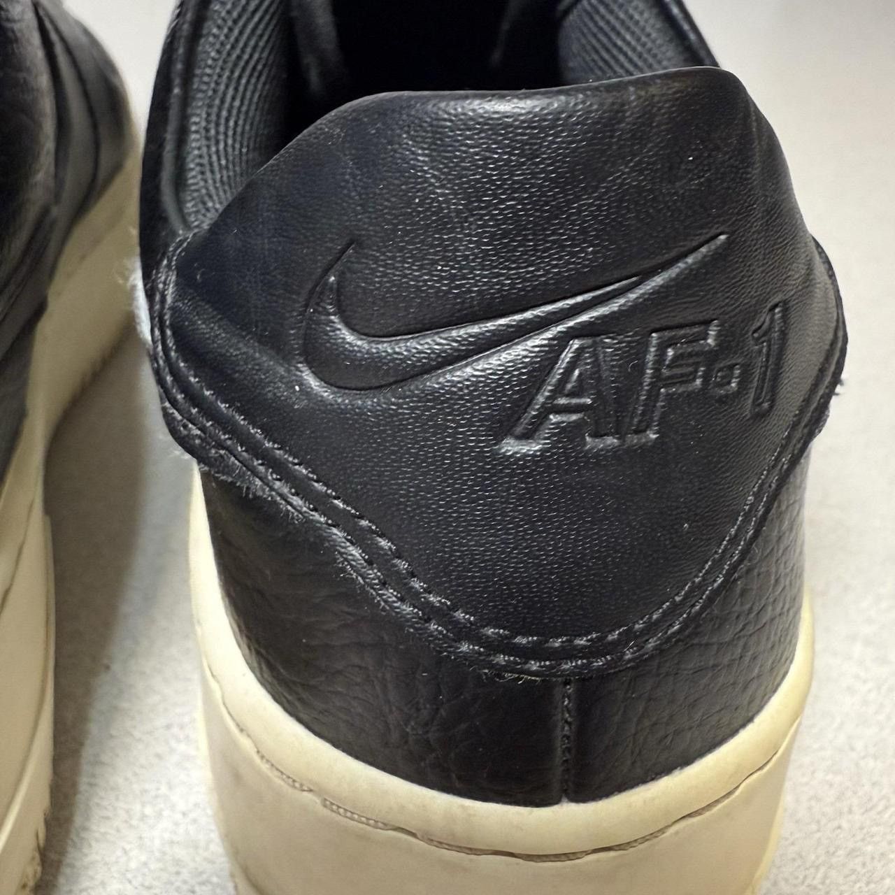 Nike Nike Air Force 1 Sage Low Black Leather with Platform! Sz 8 Size US 8 / IT 38 - 5 Thumbnail