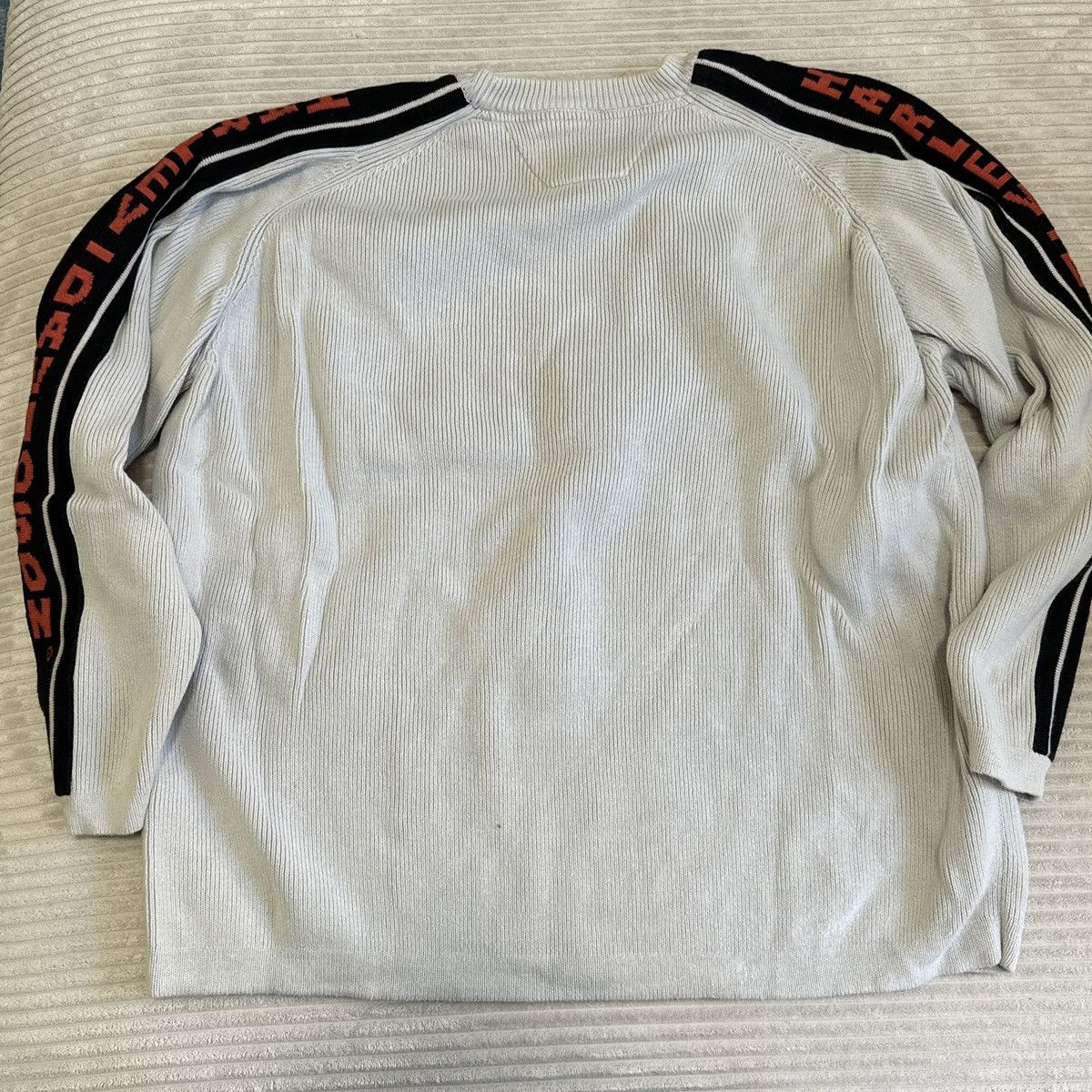 Harley Davidson Vintage Harley Davidson Cotton Sweater Sleeve Print Men's Size US XL / EU 56 / 4 - 4 Thumbnail