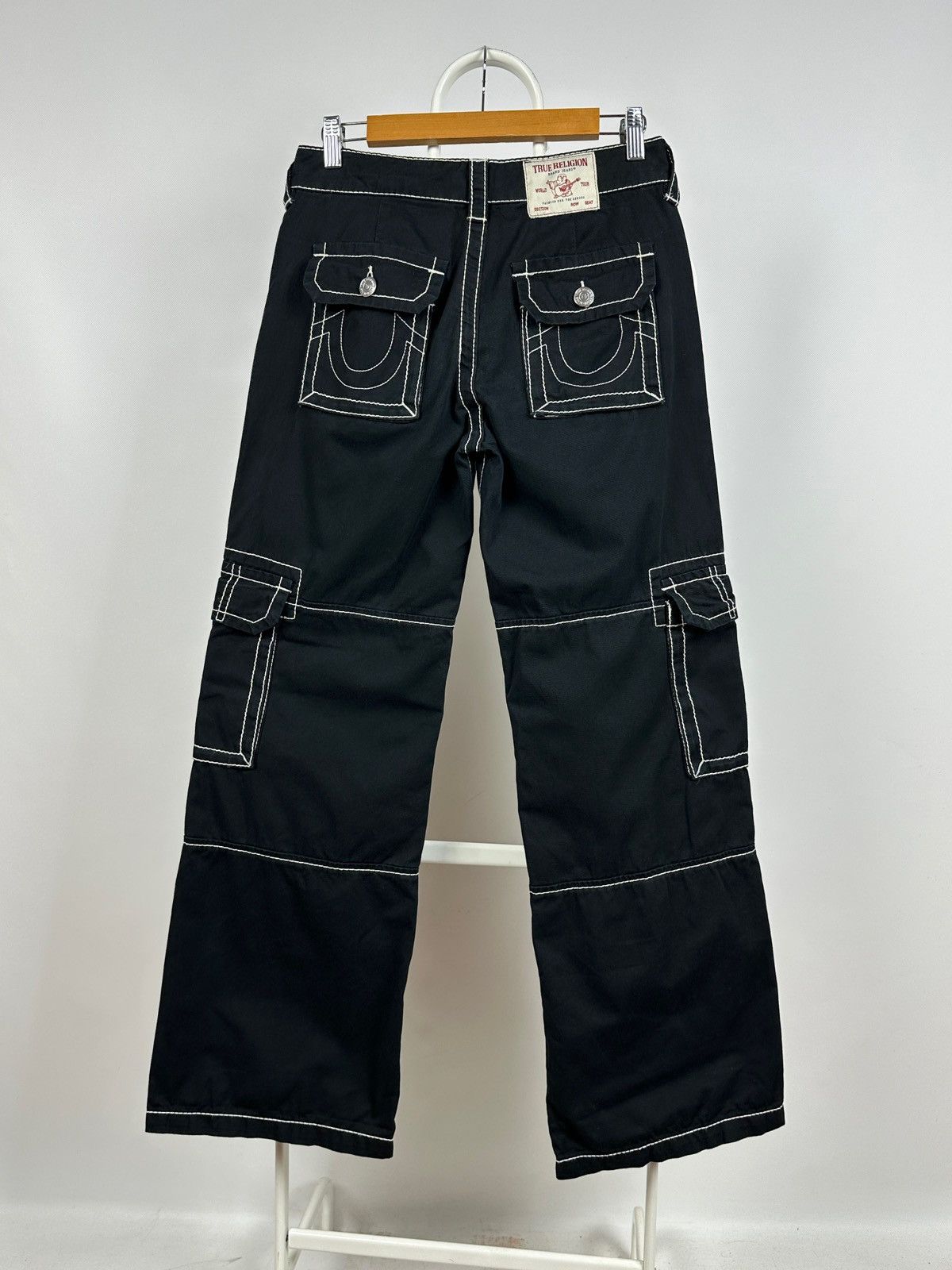 Japanese Brand True Religion Low Rise Baggy Cargo Pants Size US 28 / EU 44 - 1 Thumbnail