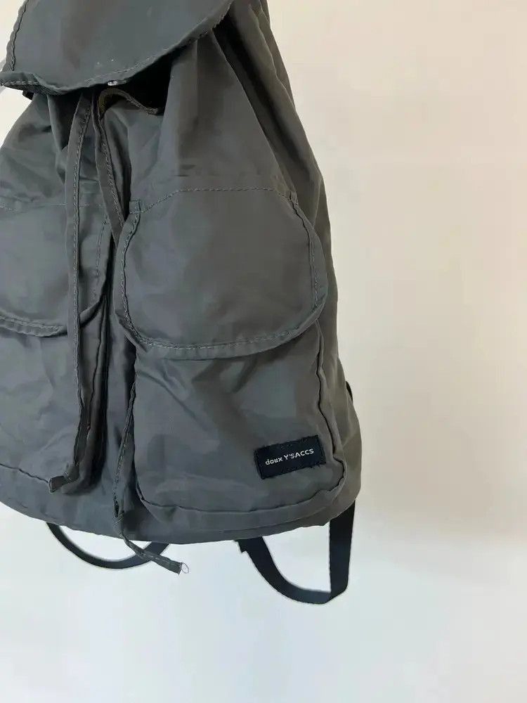 Yohji Yamamoto Yohji Yamamoto Nylon Multi Pocket Backpack-2505 Size ONE SIZE - 4 Thumbnail