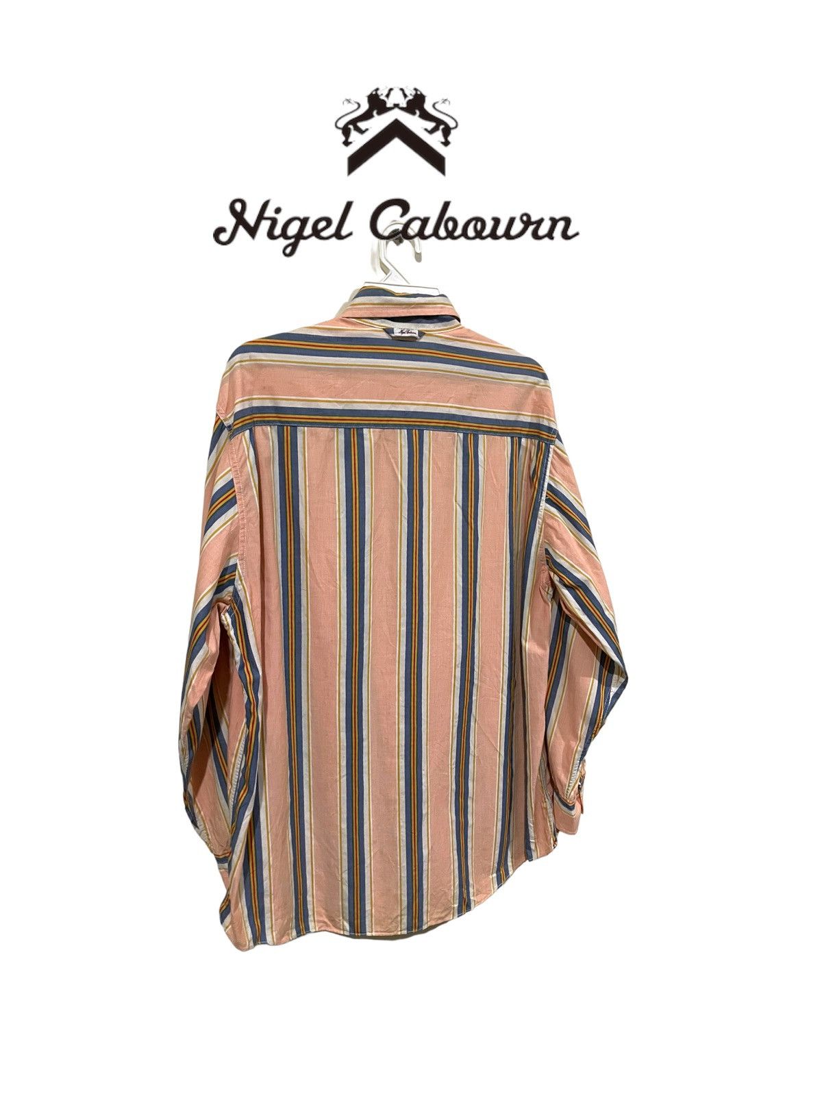 Nigel Cabourn Nigel Cabourn Vintage Shirts Size US XL / EU 56 / 4 - 4 Thumbnail