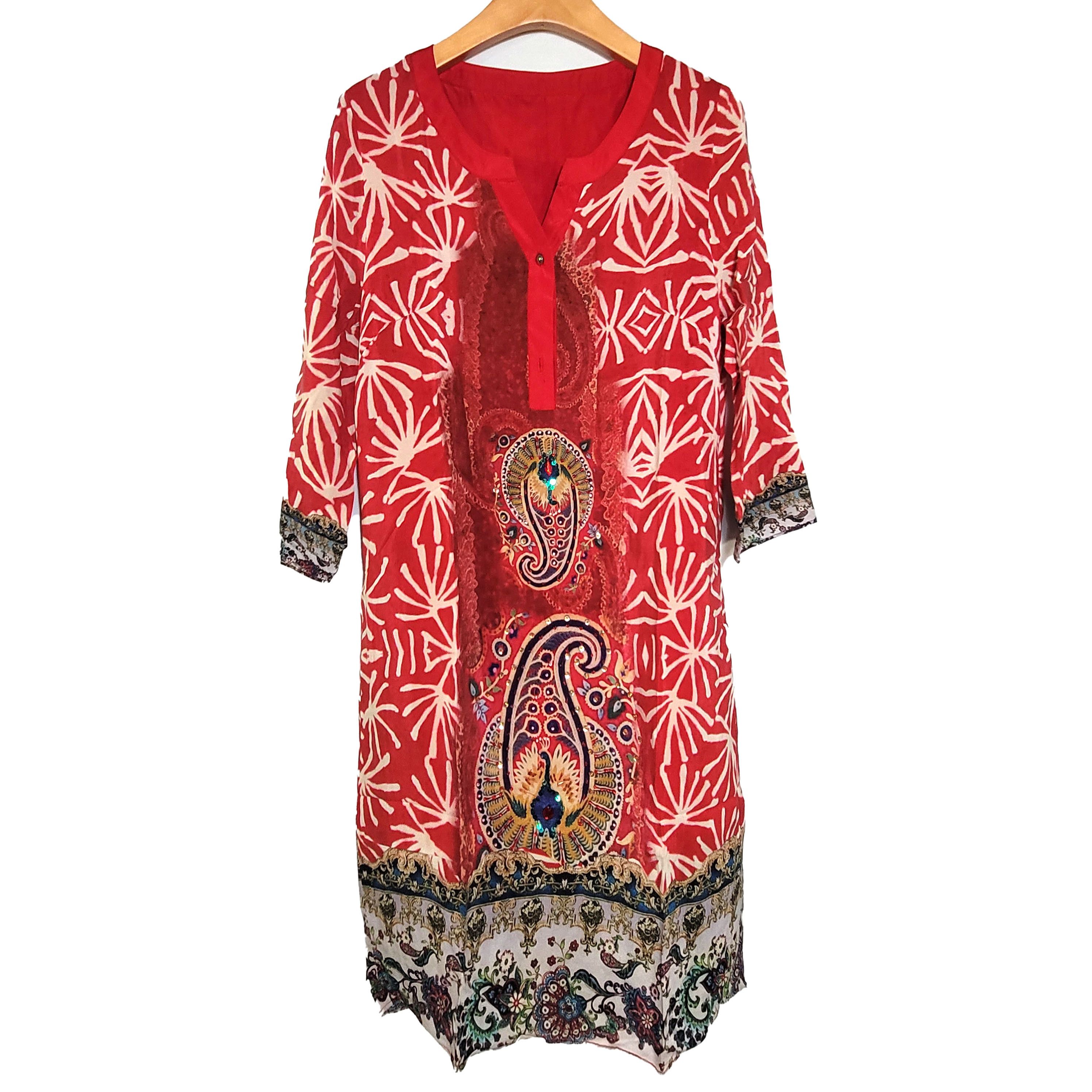 Other Women's 100% Silk Size XS Long Sleeve Top Shirt SCK300 Size XS / US 0-2 / IT 36-38 - 1 Thumbnail
