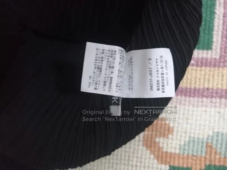 Issey Miyake Issey Miyake Black Stand Collar Top Size M / US 6-8 / IT 42-44 - 4 Thumbnail