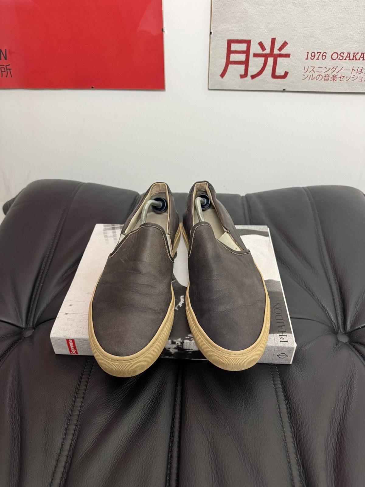 Common Projects Common Projects Low Leather Slip On Vintage Brown Casual Size US 9 / EU 42 - 3 Thumbnail