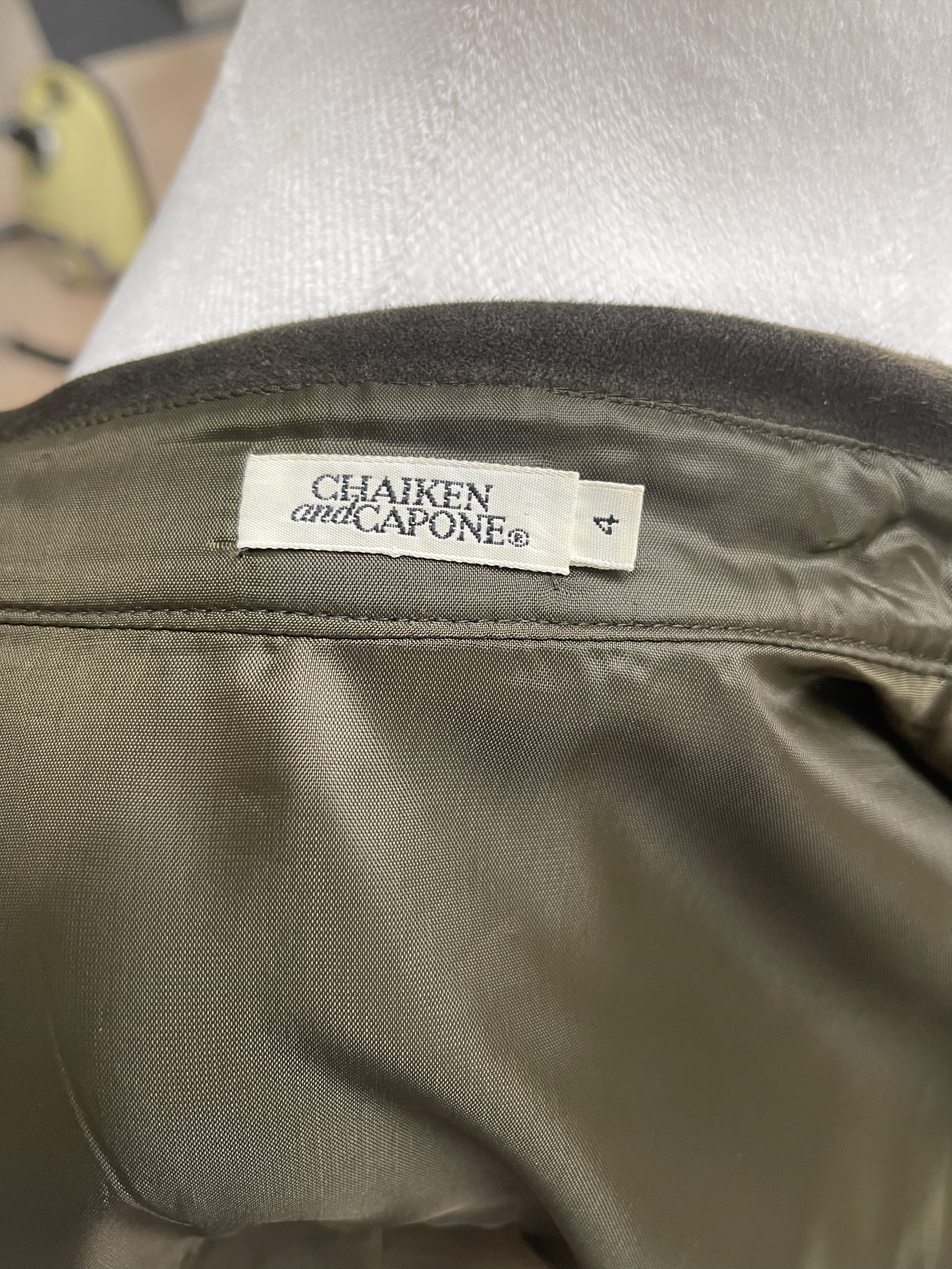 Vintage Chaiken and Capone Suede button down shirt Size S / US 4 / IT 40 - 5 Thumbnail