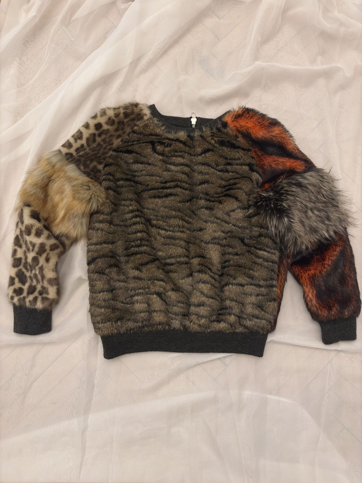 ASHISH Ashish faux fur jacket, AW 2015 Size S / US 4 / IT 40 - 1 Thumbnail