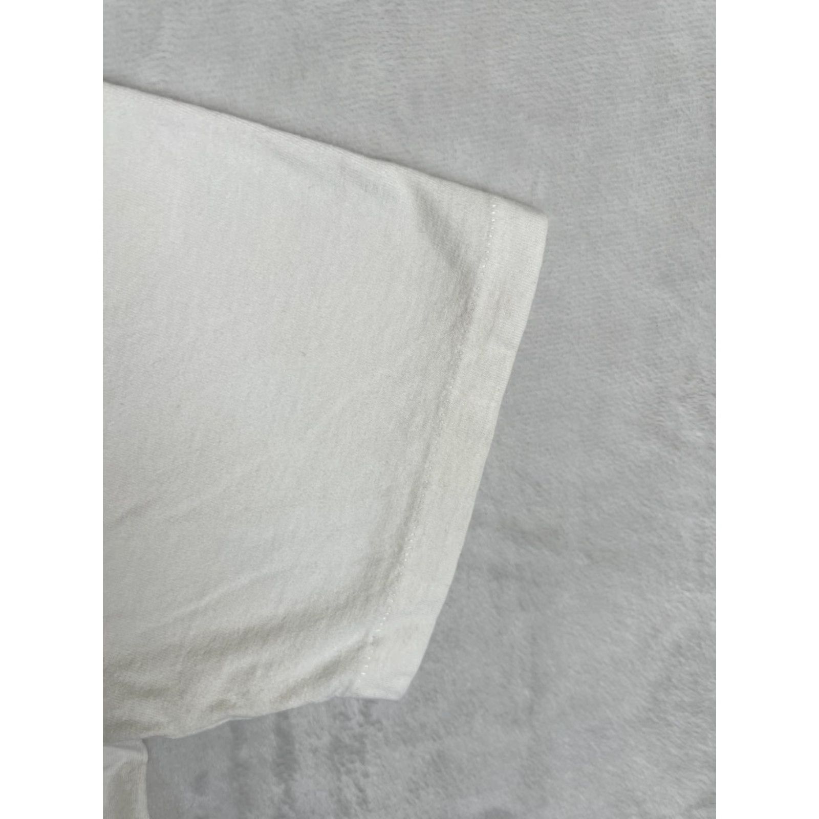 Hanes VINTAGE Hanes T-Shirt Crew Neck Short Sleeve Graphic Print 90s Cars USA White Cotton Size L Men Regular Gauge: Size Large Size US L / EU 52-54 / 3 - 7 Thumbnail