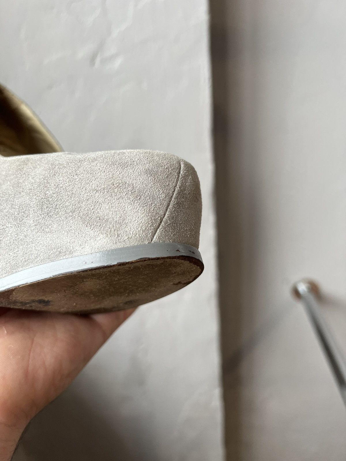 Yves Saint Laurent YSL YVES SAINT LAURENT ITALY ICON GRAY TRIBTOO HEELS SIZE 37 Size US 7 / IT 37 - 10 Thumbnail