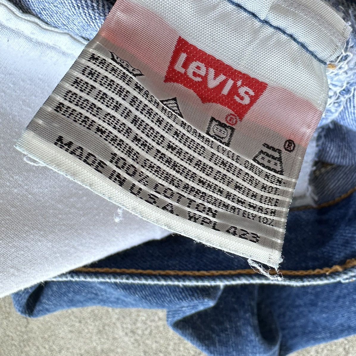 Levi's Vintage Levi’s 501xx Jeans Made In USA 90s Button Fly 32 Size US 32 / EU 48 - 8 Thumbnail