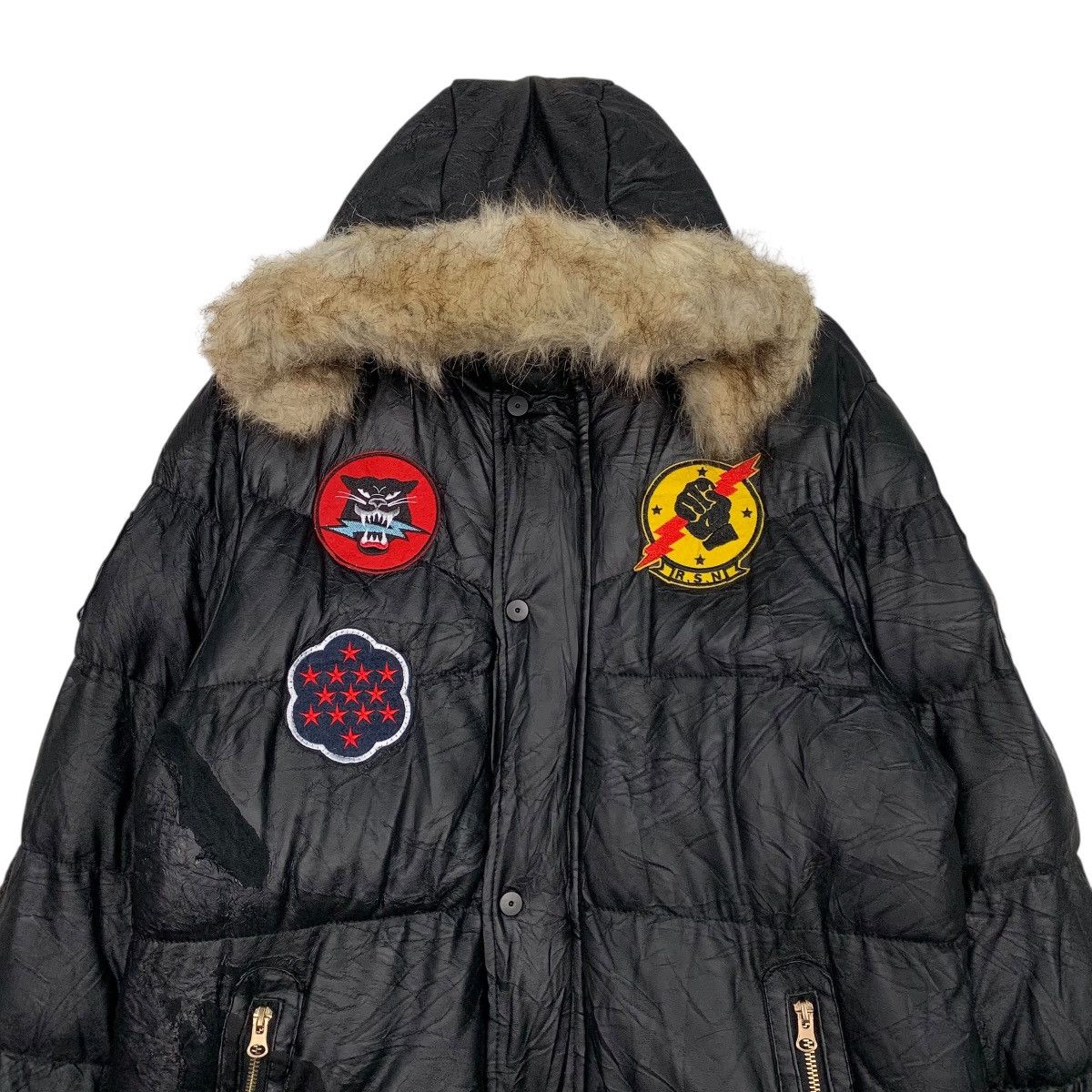 Other Reason Hooded Puffer Jacket Size US M / EU 48-50 / 2 - 2 Thumbnail