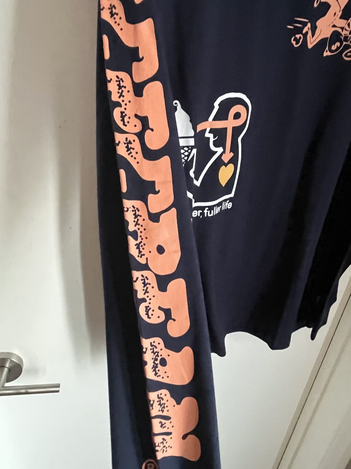 Icecream NWT Icecream Richer Long-Sleeve T-shirt Navy Blazer Blue Size US L / EU 52-54 / 3 - 2 Thumbnail