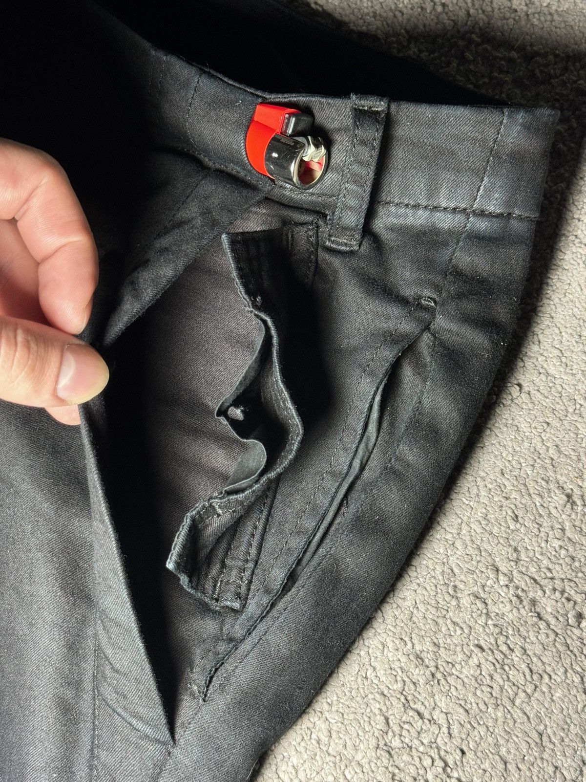 Rick Owens Rick Owens AW14 Moody Air Cut single layer denim jeans Size US 30 / EU 46 - 6 Thumbnail