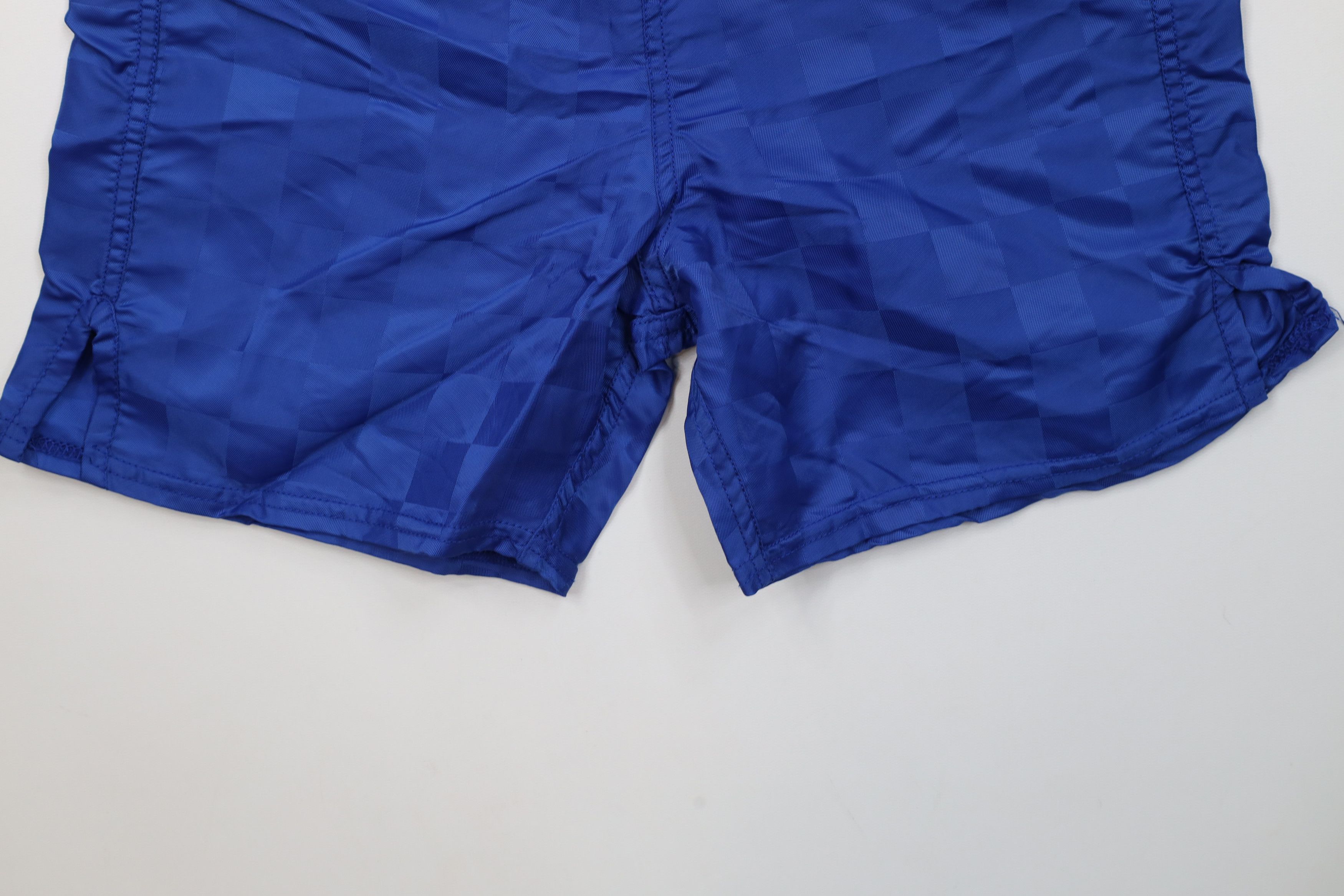 Vintage Vintage 90s Streetwear Jogging Soccer Shorts Blue Nylon Size US 28 / EU 44 - 4 Thumbnail