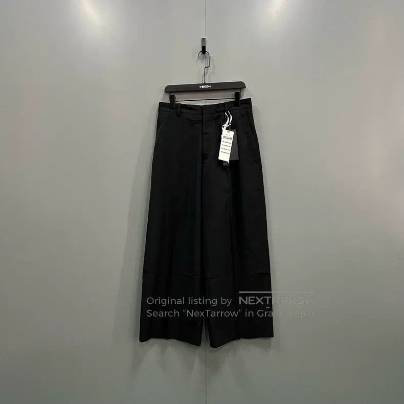 Acne Studios Black Wide Leg Pants