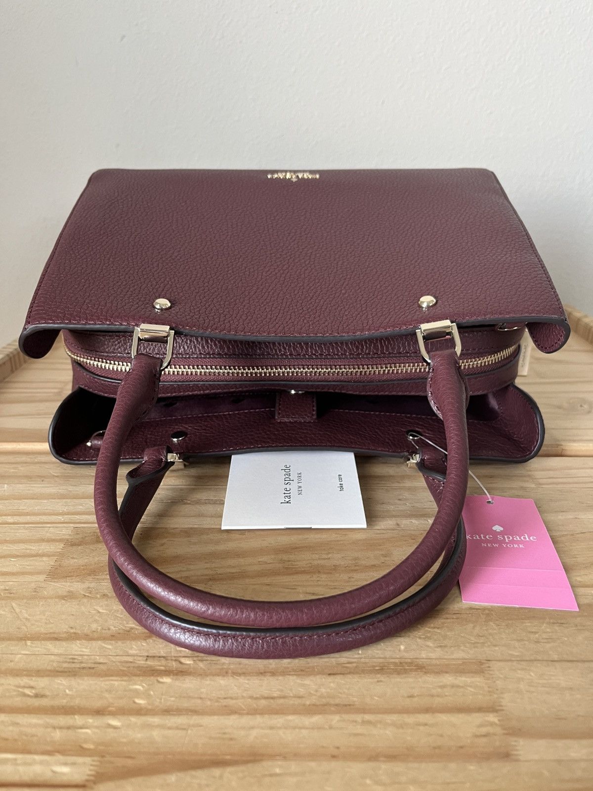 Kate Spade Kate Spade Leila medium triple compartment Satchel Size ONE SIZE - 6 Thumbnail