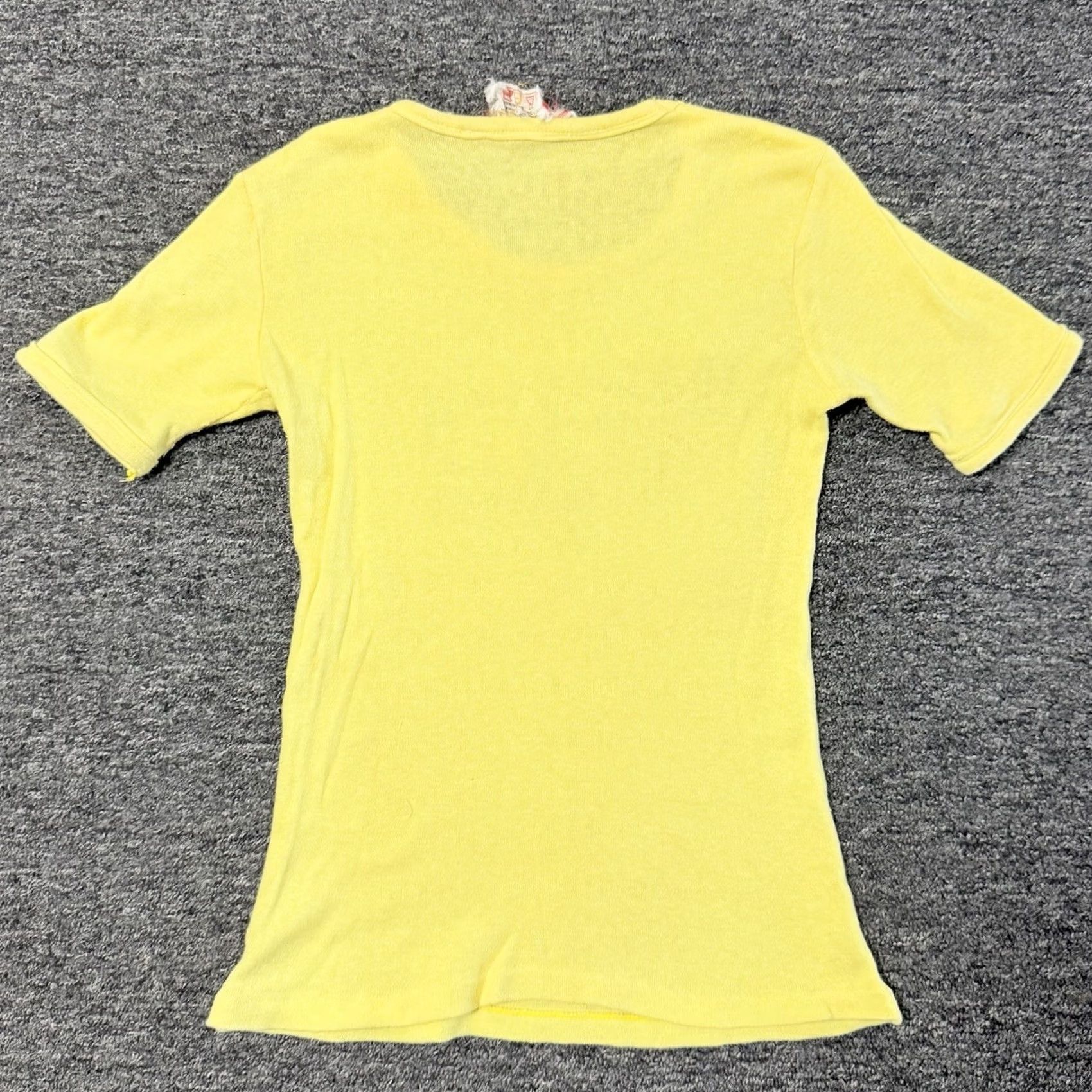 Vintage Simone Shirt Womens Sz S Yellow Bahama Mama 70s Grail Top, Women's — image 4 of 5