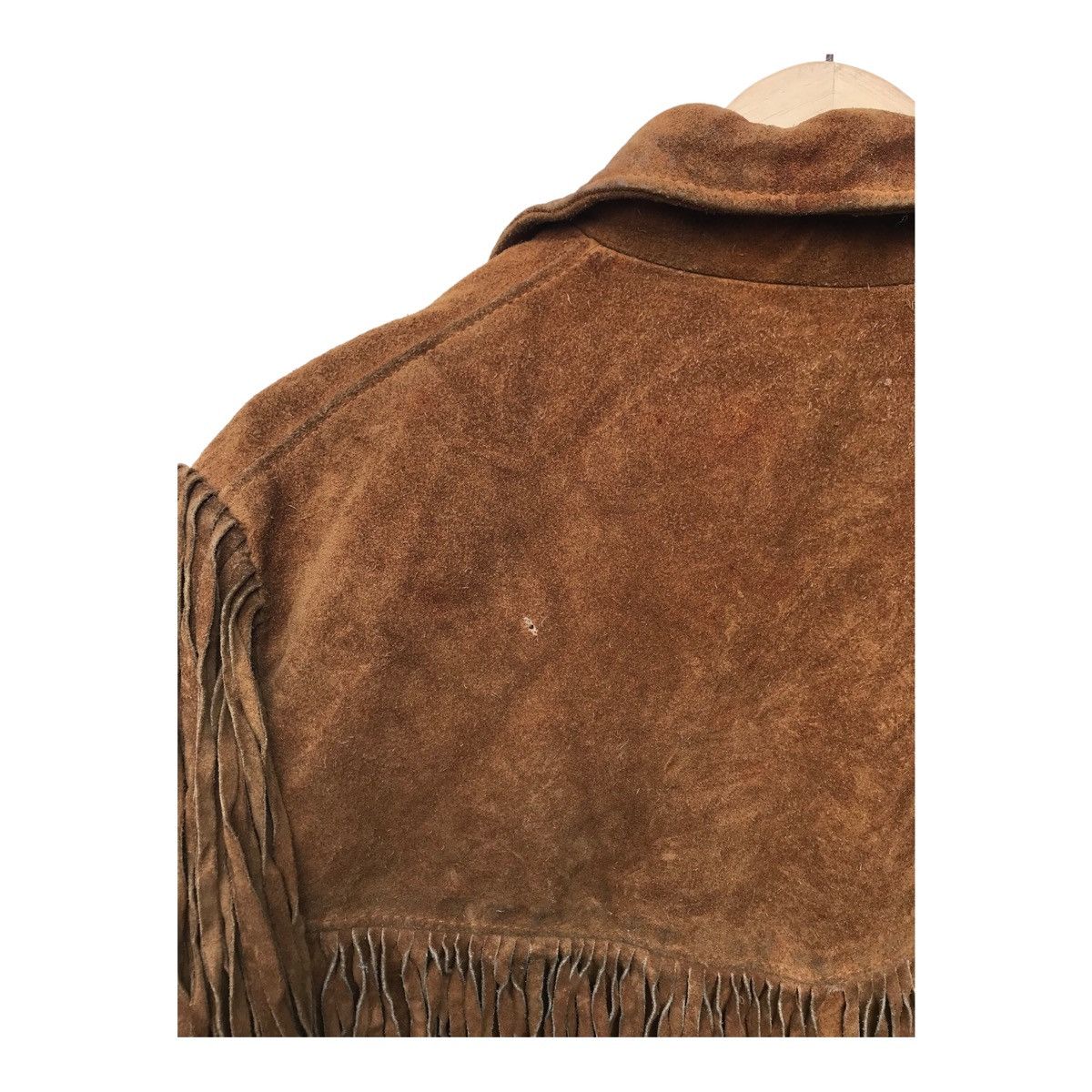 Schott Vintage Schott Western Fringe Suede Leather Cowboy Jacket Size US M / EU 48-50 / 2 - 15 Thumbnail