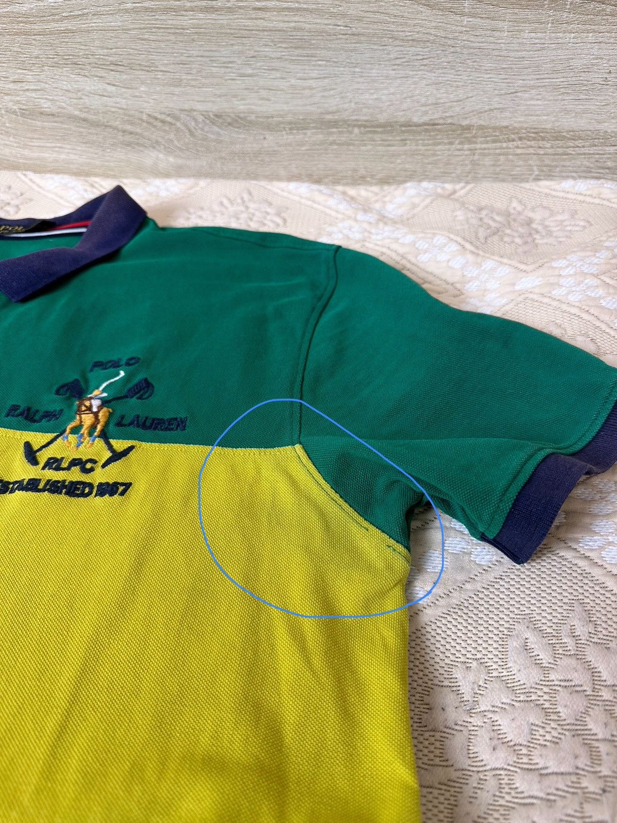 Polo Ralph Lauren 🔥 Polo Ralph Lauren Club Y2K Chief Keef Vintage Polo T Shirt Size US L / EU 52-54 / 3 - 6 Thumbnail