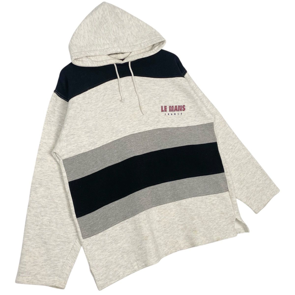 Other Vintage Le Mans France Hoodie Sweater Gray Pullover Size L Size US L / EU 52-54 / 3 - 3 Thumbnail