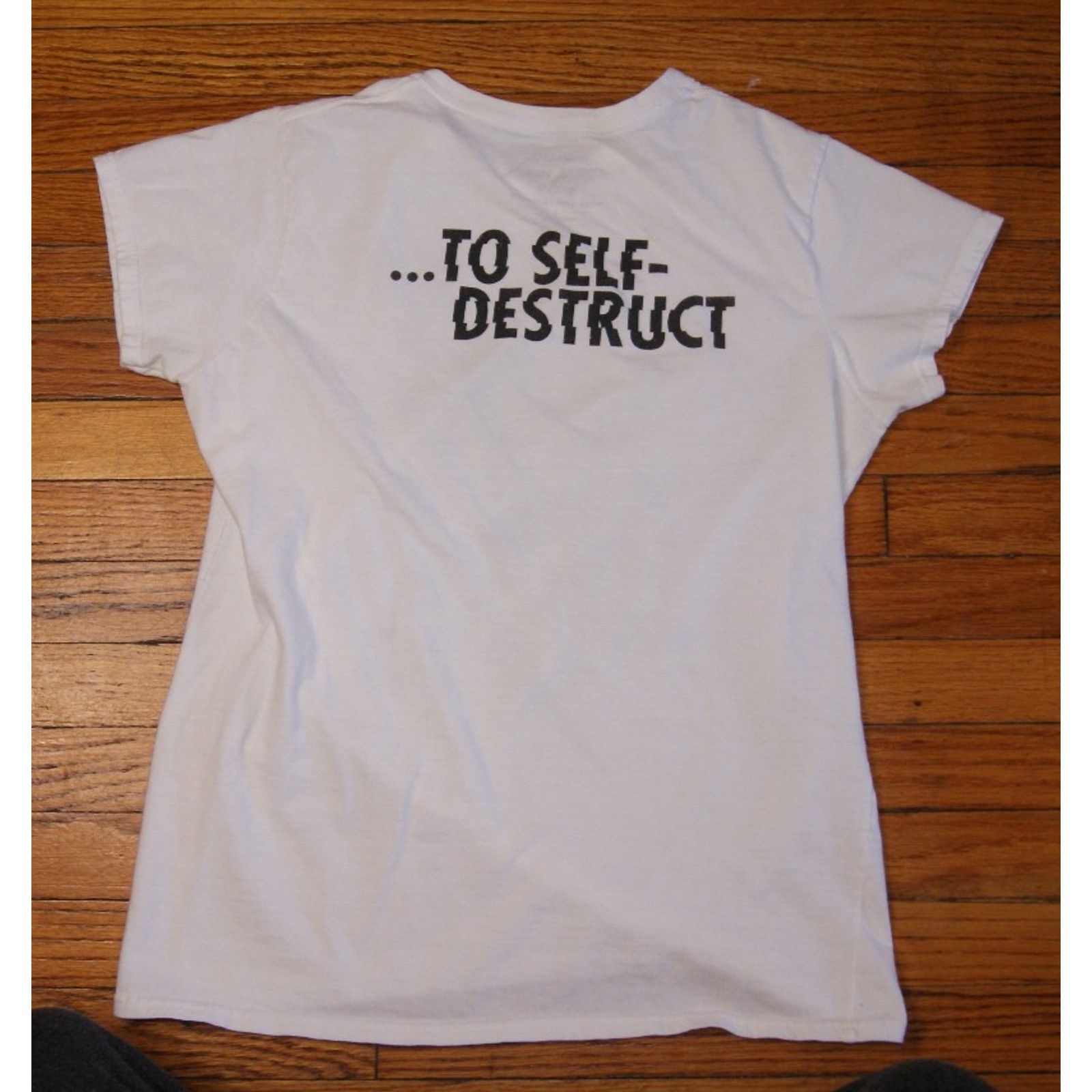 Metallica Metallica Hard Self-Destruct Womens L TShirt 2 Sided Tour Size L / US 10 / IT 46 - 2 Thumbnail