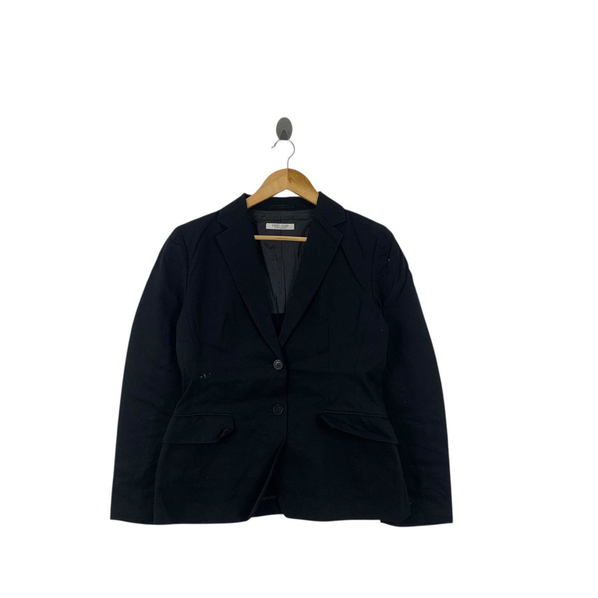 Enrico Coveri Vintage ENRICO COVERI BANDIERA Collection 2 Button Blazer Size 34S - 3 Thumbnail