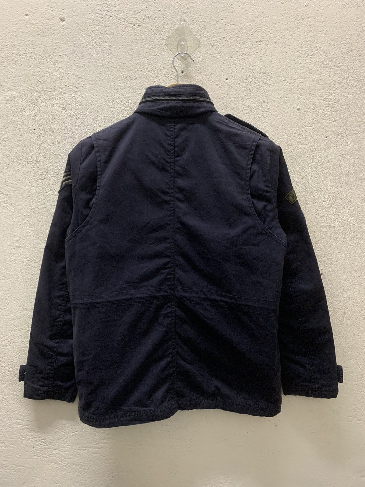 Japanese Brand × Napapijri Napapijri Sun Faded Multipocket Distressed Hooded Jacket Size US M / EU 48-50 / 2 - 5 Thumbnail