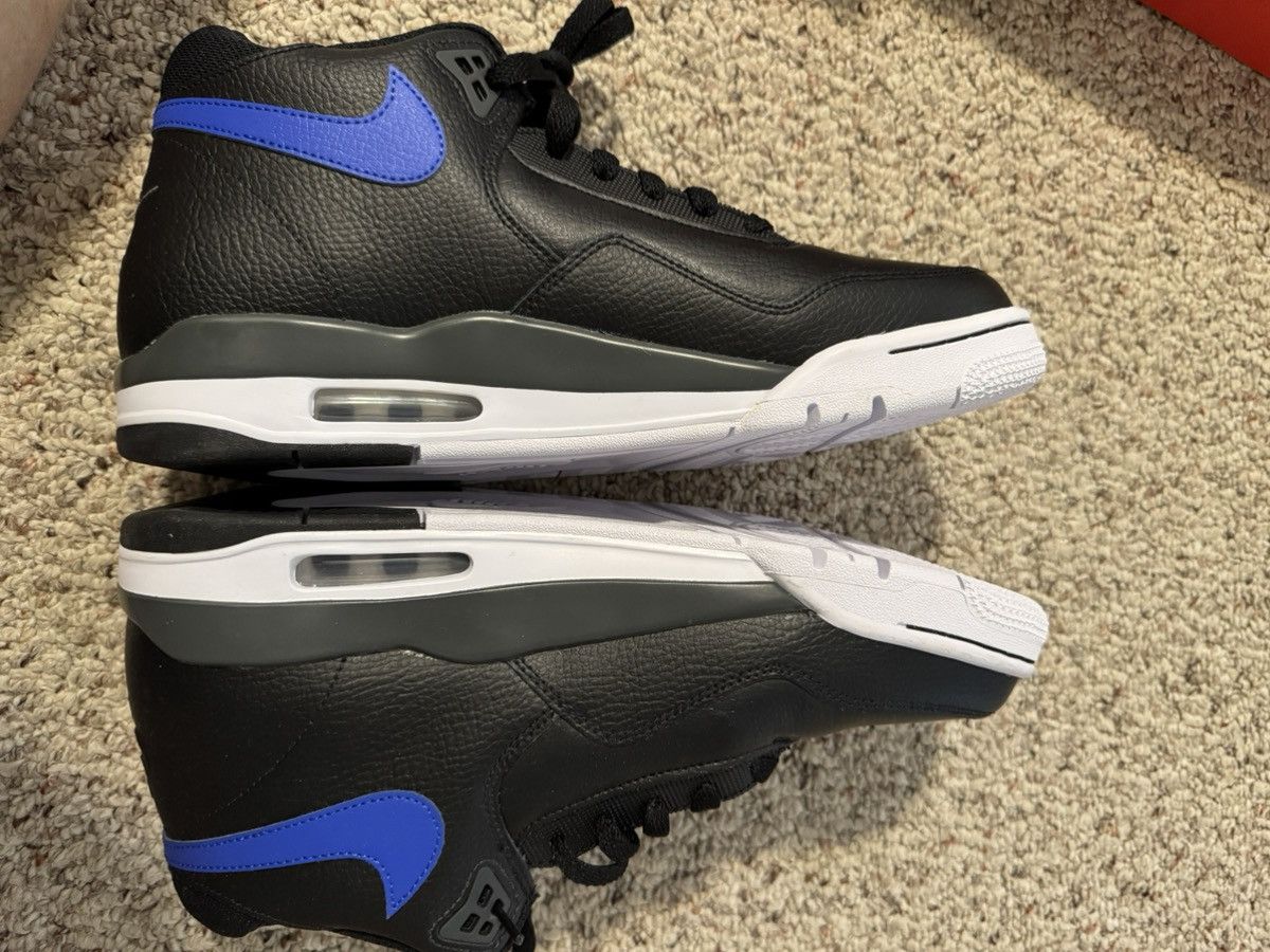 Nike Nike Flight Legacy Leather Black/Hyper Blue - Size Men's 11 Size US 11 / EU 44 - 12 Thumbnail