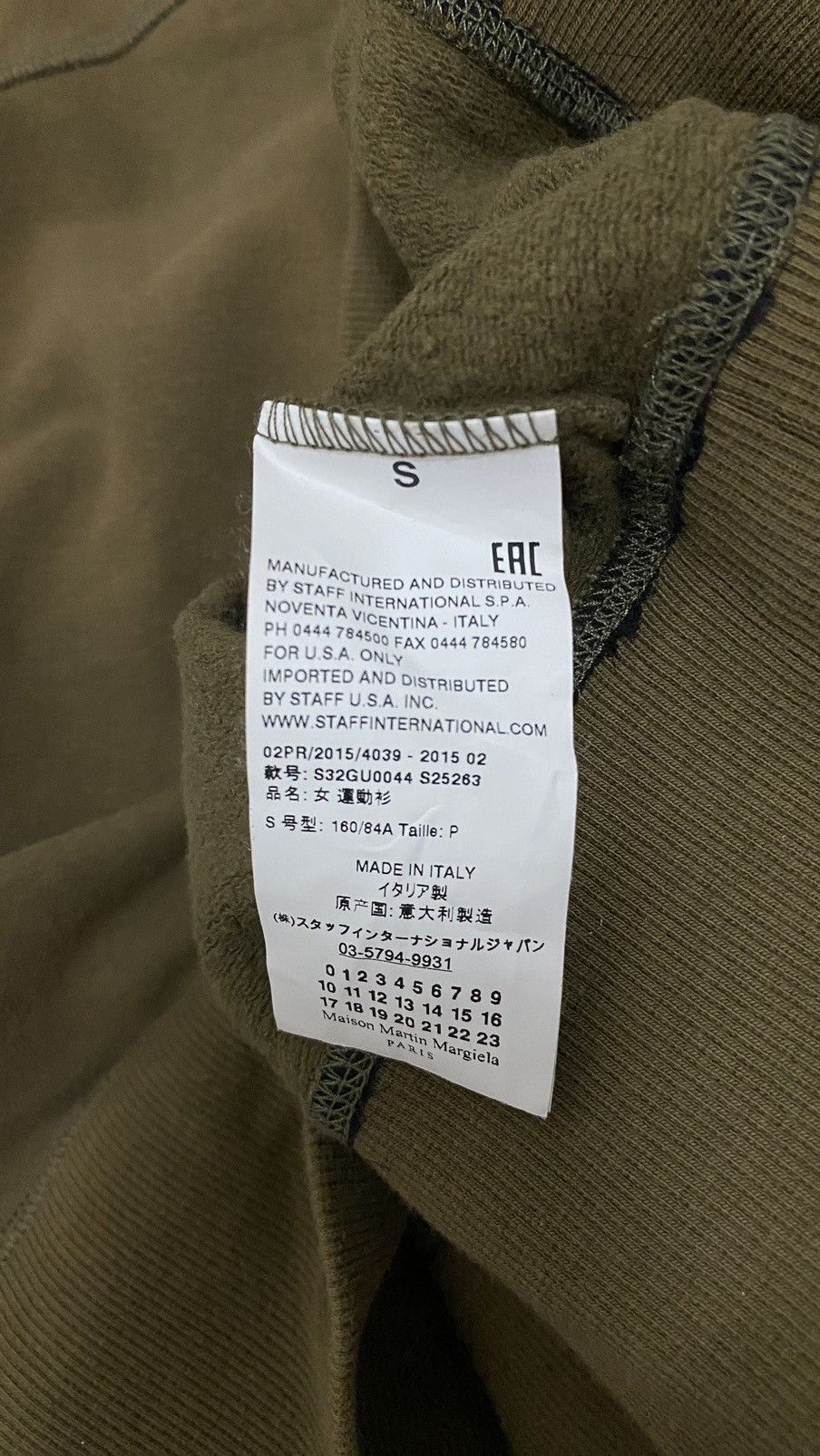 Maison Margiela Vintage Maison Martin Margiela 6 High Neck Crop Sweatshirts Size US S / EU 44-46 / 1 - 15 Thumbnail