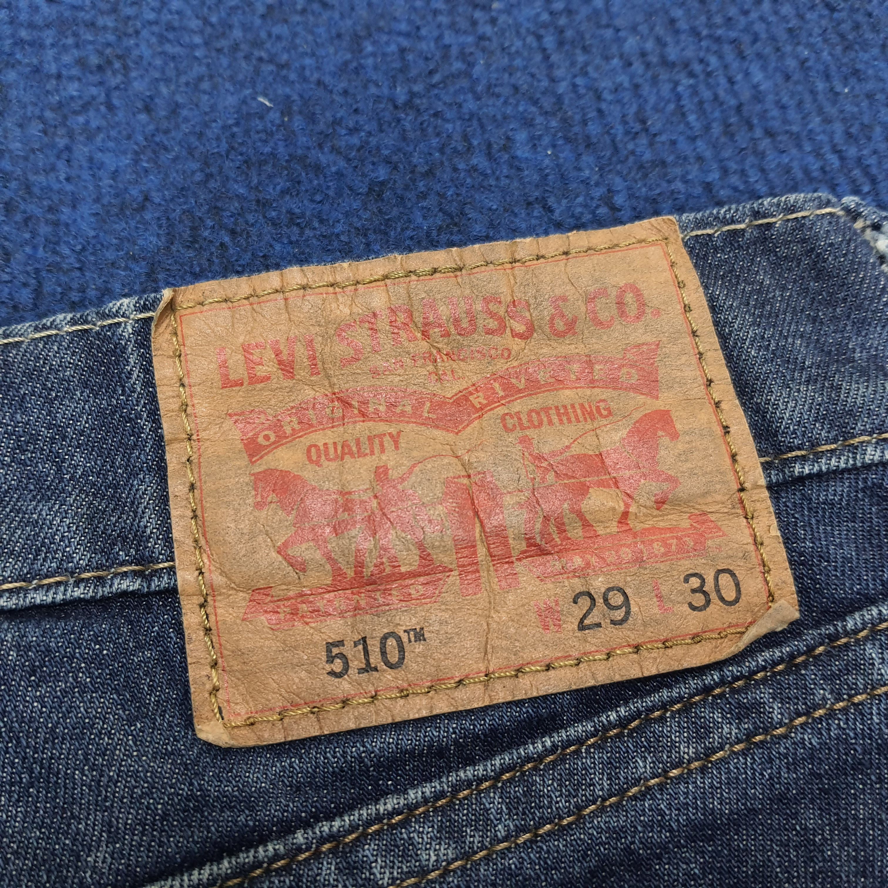 Levi's × Vintage Vintage Levi's 510 Art Distressed Style Jeans Size US 29 - 6 Thumbnail